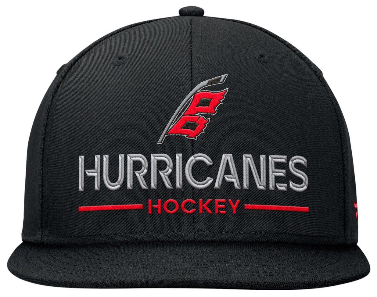 NHL Adult Carolina Hurricanes Black Structured Adjustable Hat product image