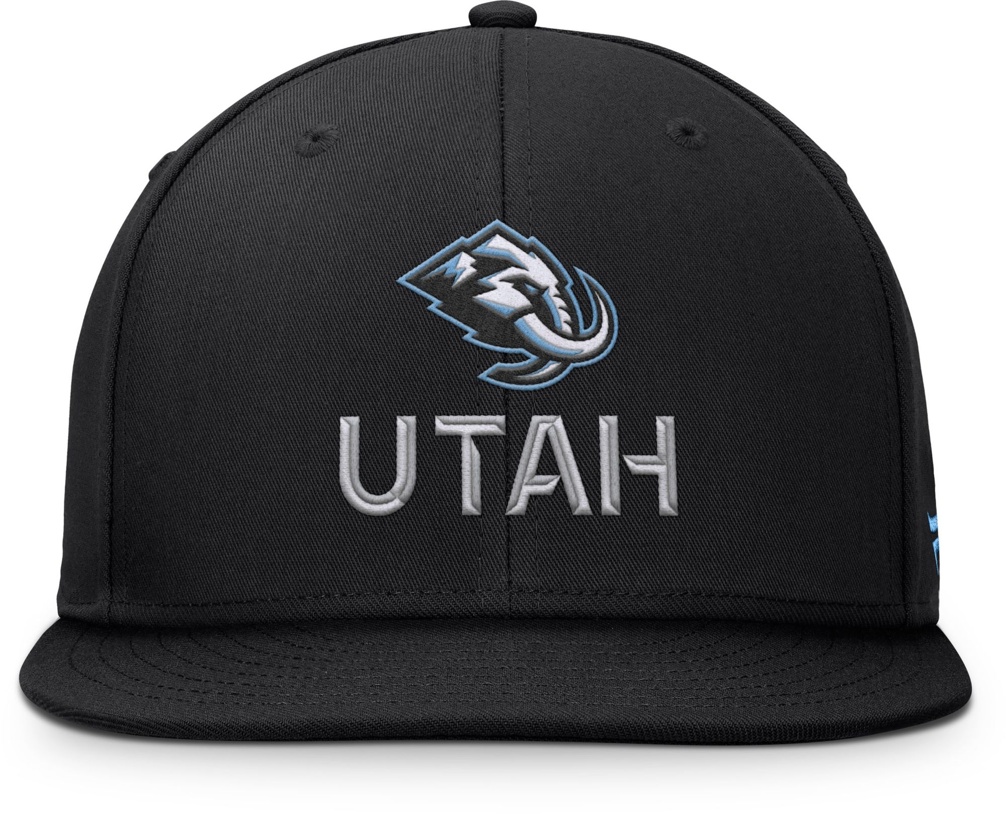 NHL Adult Utah Mammoth Black Rink Structured Adjustable Hat product image