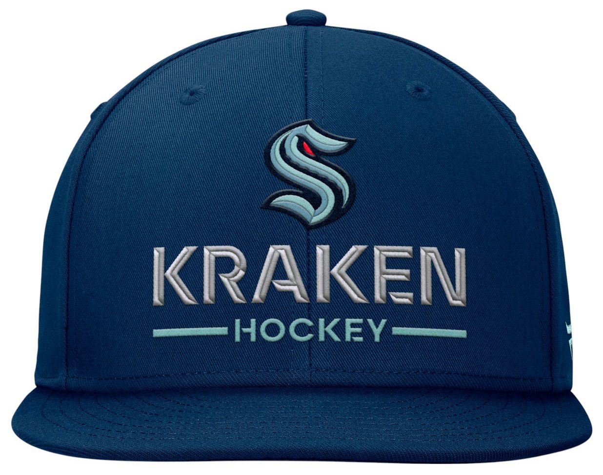 NHL Adult Seattle Kraken Navy Structured Adjustable Hat product image