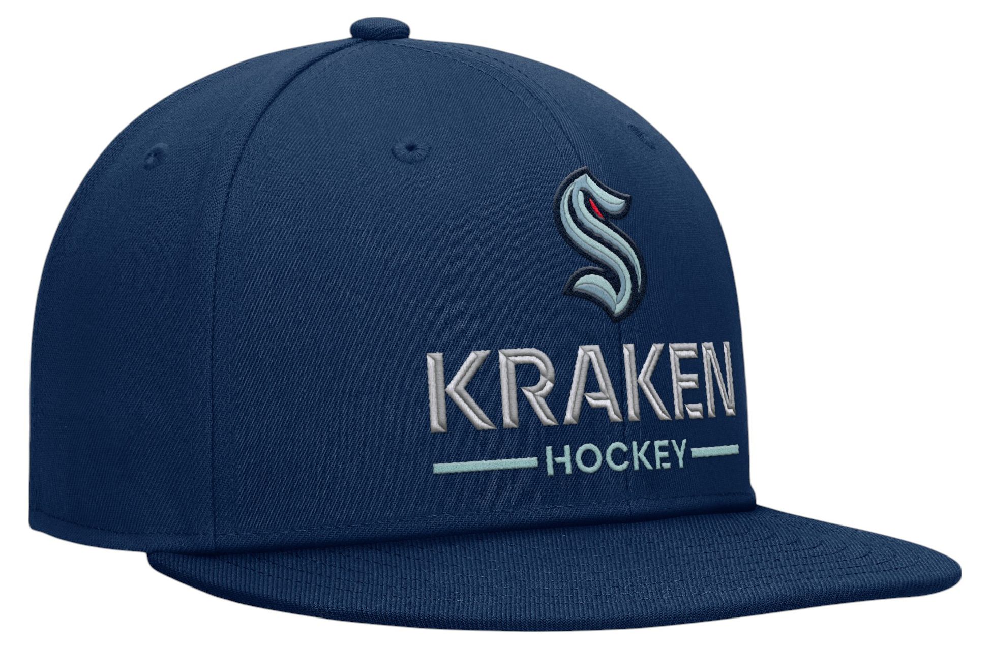 NHL Adult Seattle Kraken Navy Structured Adjustable Hat product image