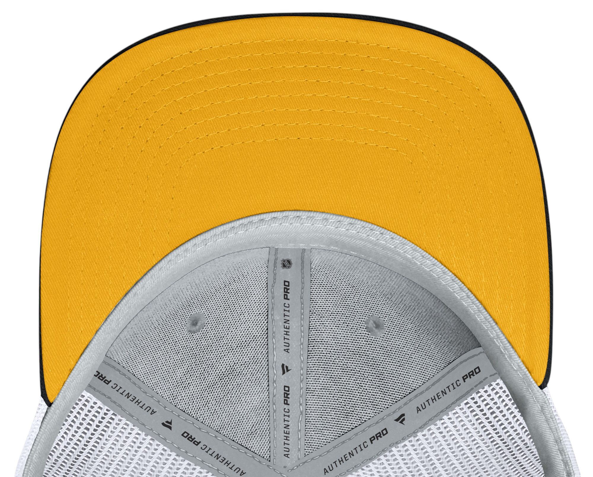 NHL Adult Pittsburgh Penguins Yellow Structured Adjustable Hat product image