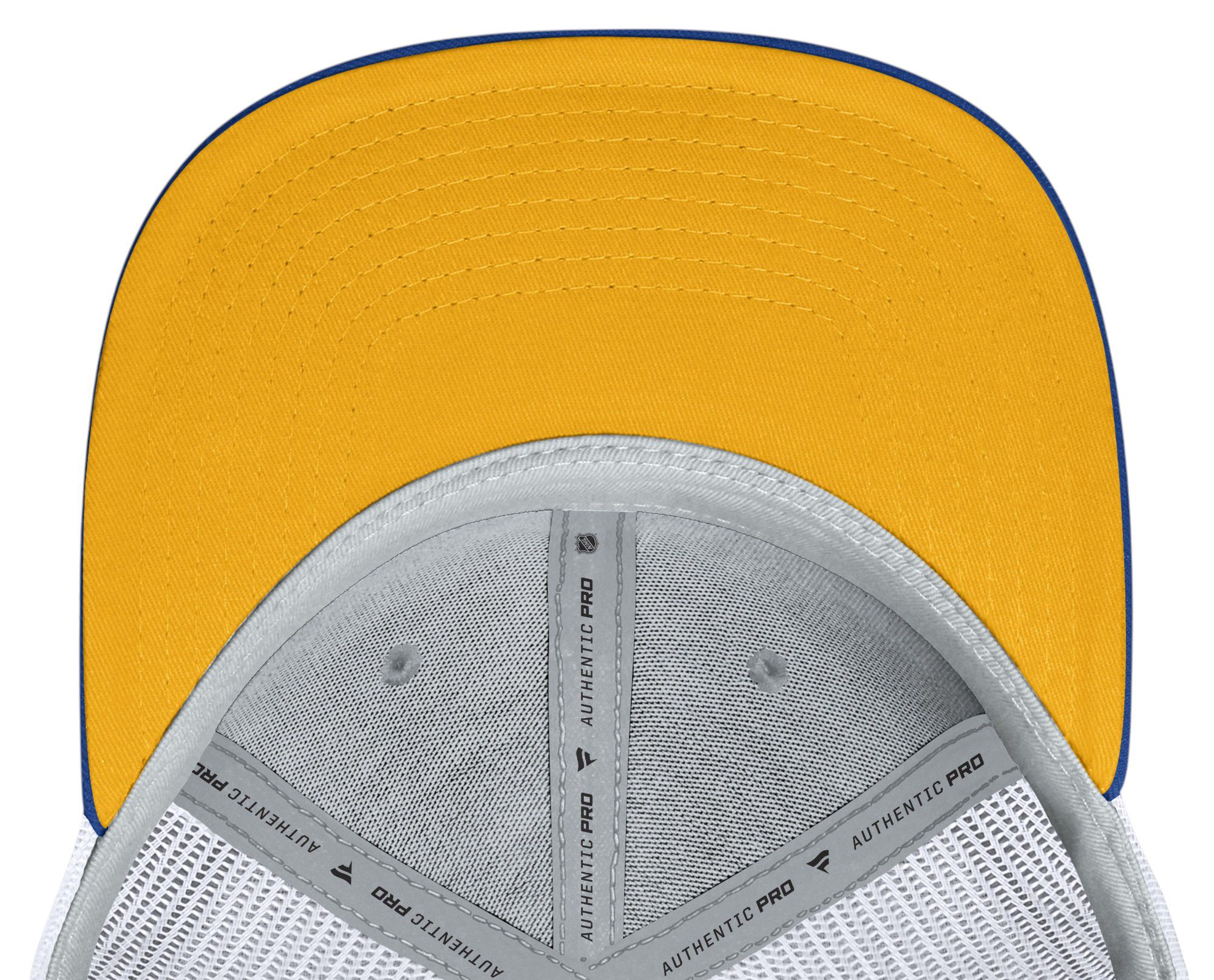 NHL Adult Buffalo Sabres Yellow Structured Adjustable Hat product image