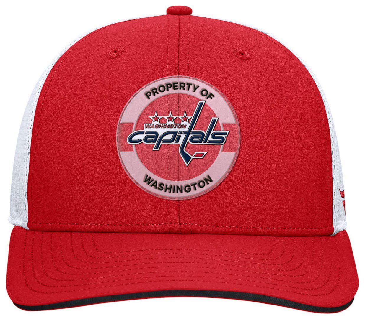 NHL Adult Washington Capitals Red Structured Adjustable Hat product image