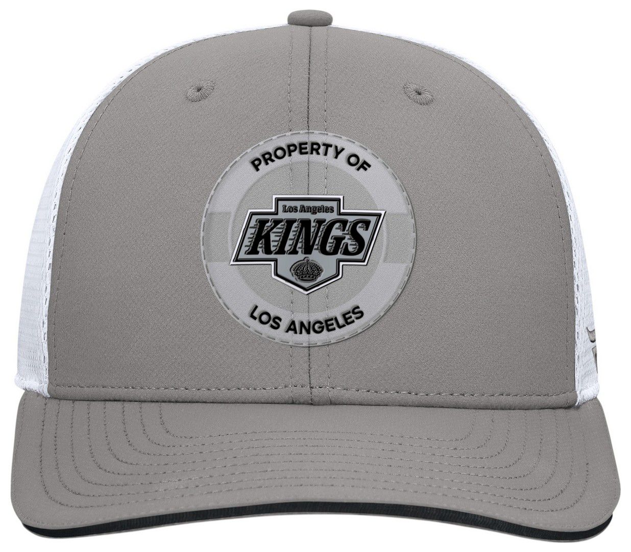 NHL Adult Los Angeles Kings Grey Structured Adjustable Hat product image