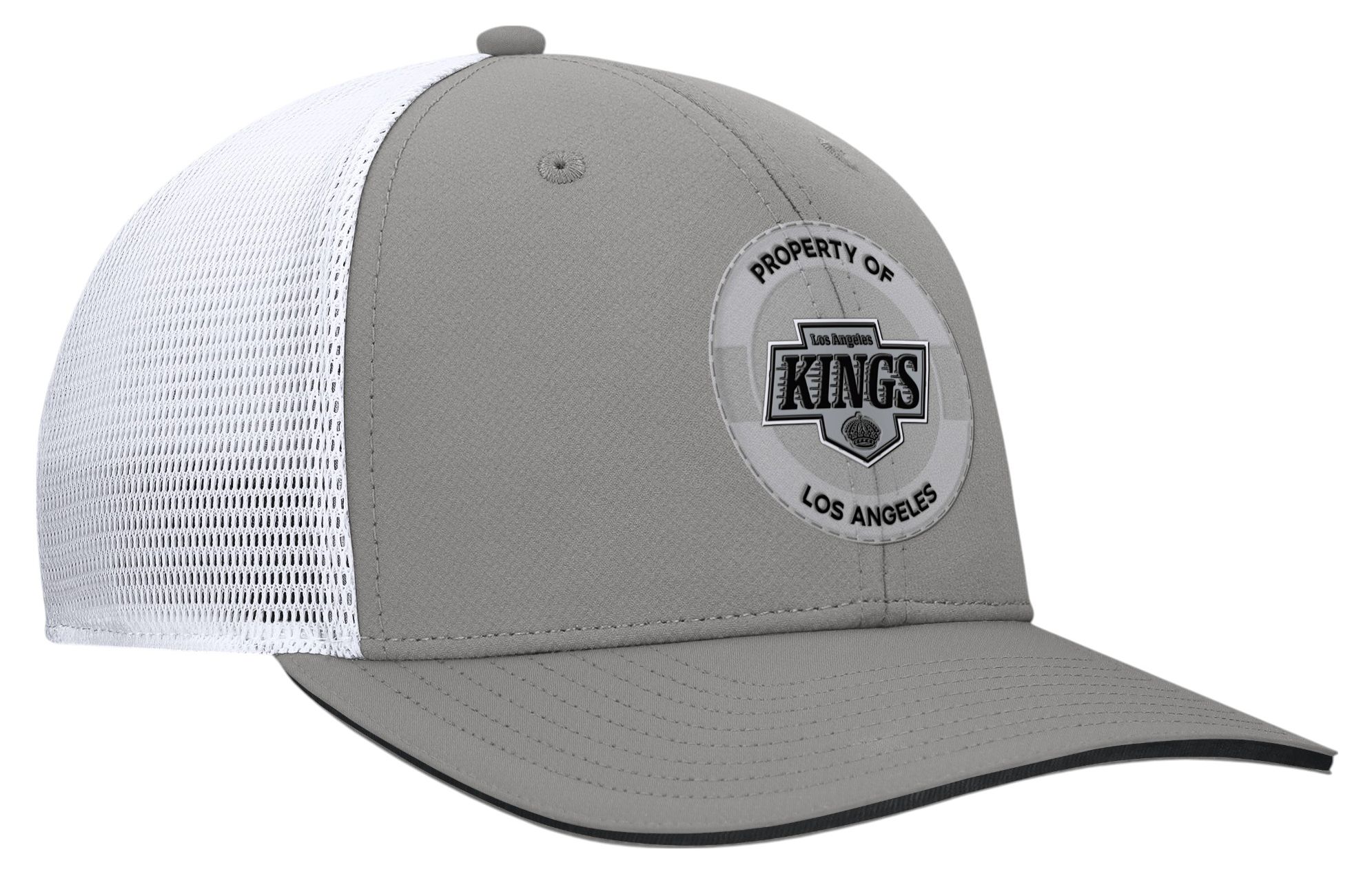 NHL Adult Los Angeles Kings Grey Structured Adjustable Hat product image
