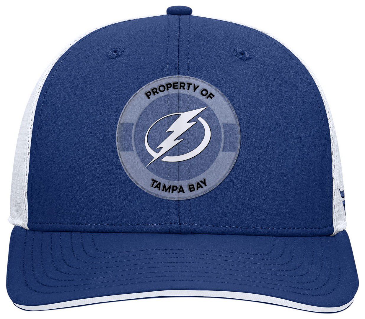 NHL Adult Tampa Bay Lightning White Structured Adjustable Hat product image
