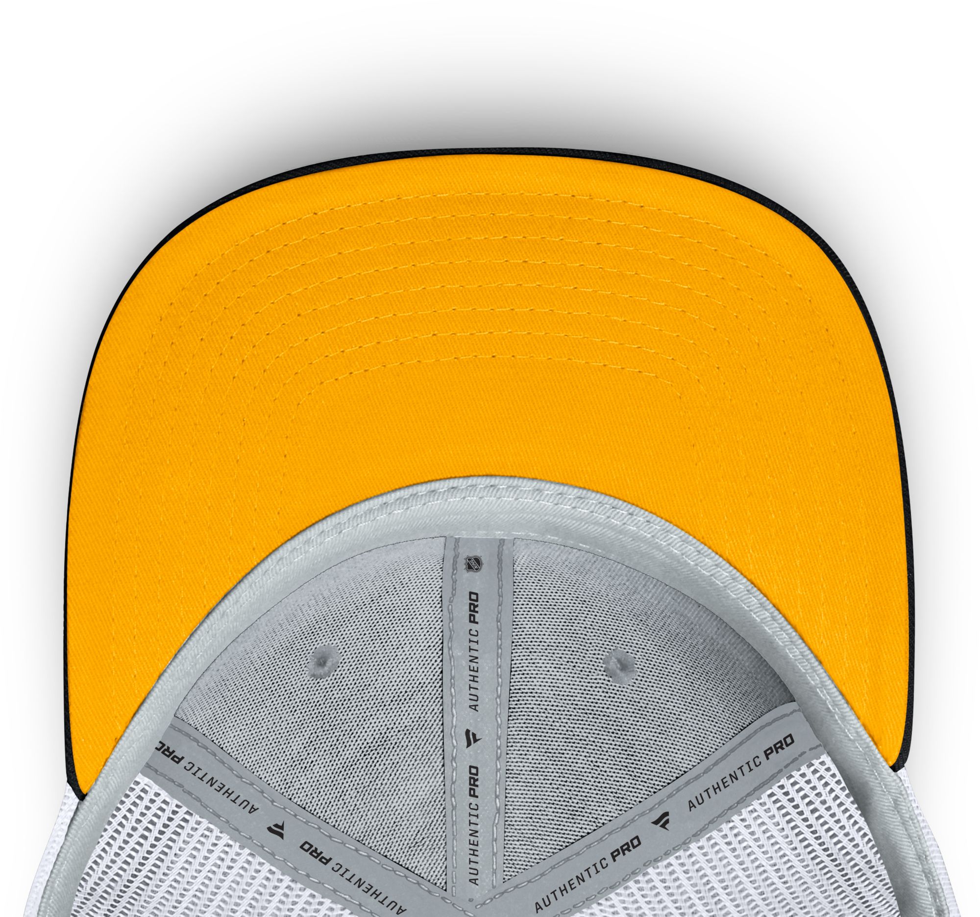 NHL Adult Boston Bruins Yellow Structured Adjustable Hat product image
