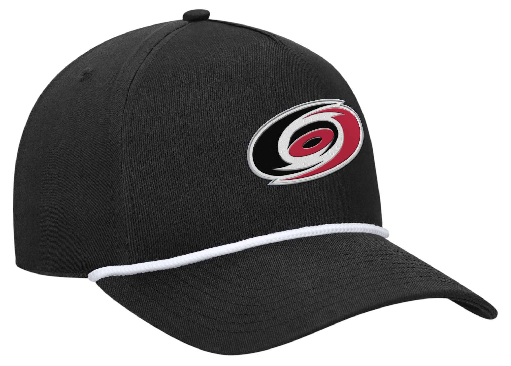 NHL Adult Carolina Hurricanes Black Rope Structured Adjustable Hat product image