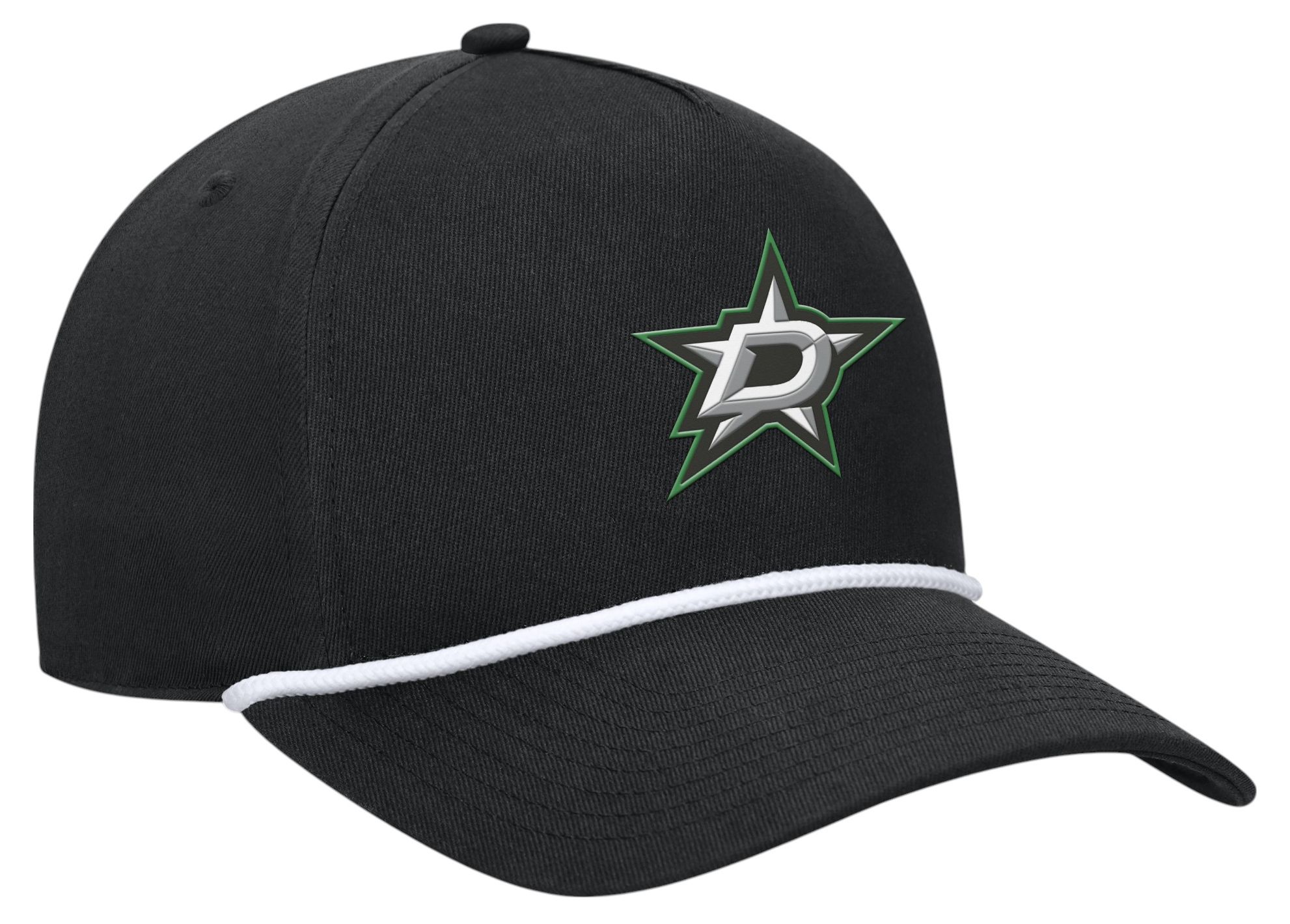 NHL Adult Dallas Stars Black Rope Structured Adjustable Hat product image