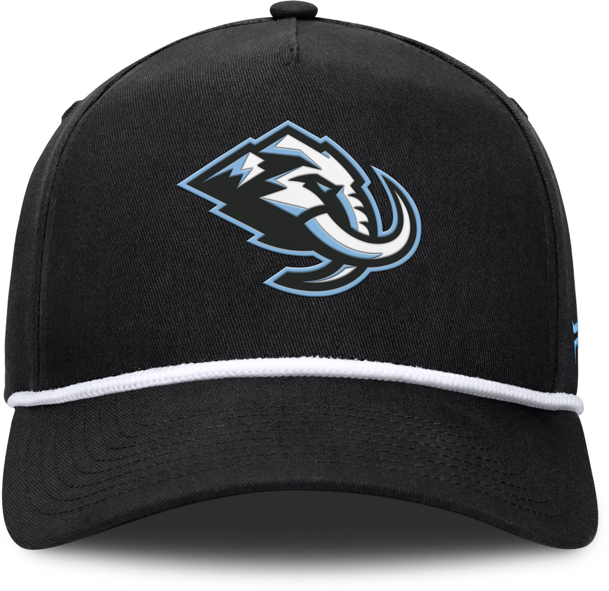 NHL Adult Utah Mammoth Black Rope Structured Adjustable Hat product image