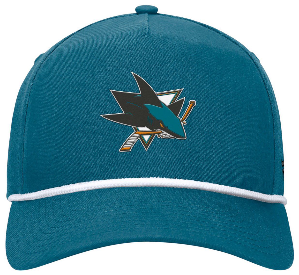 NHL Adult San Jose Sharks Blue Rope Structured Adjustable Hat product image