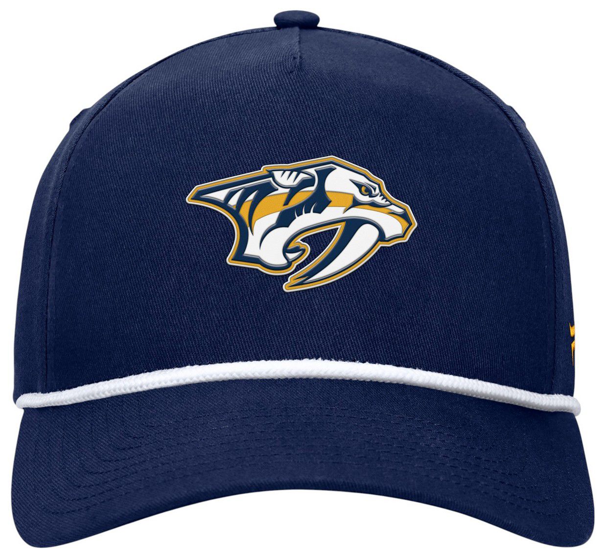 NHL Adult Nashville Predators Navy Rope Structured Adjustable Hat product image