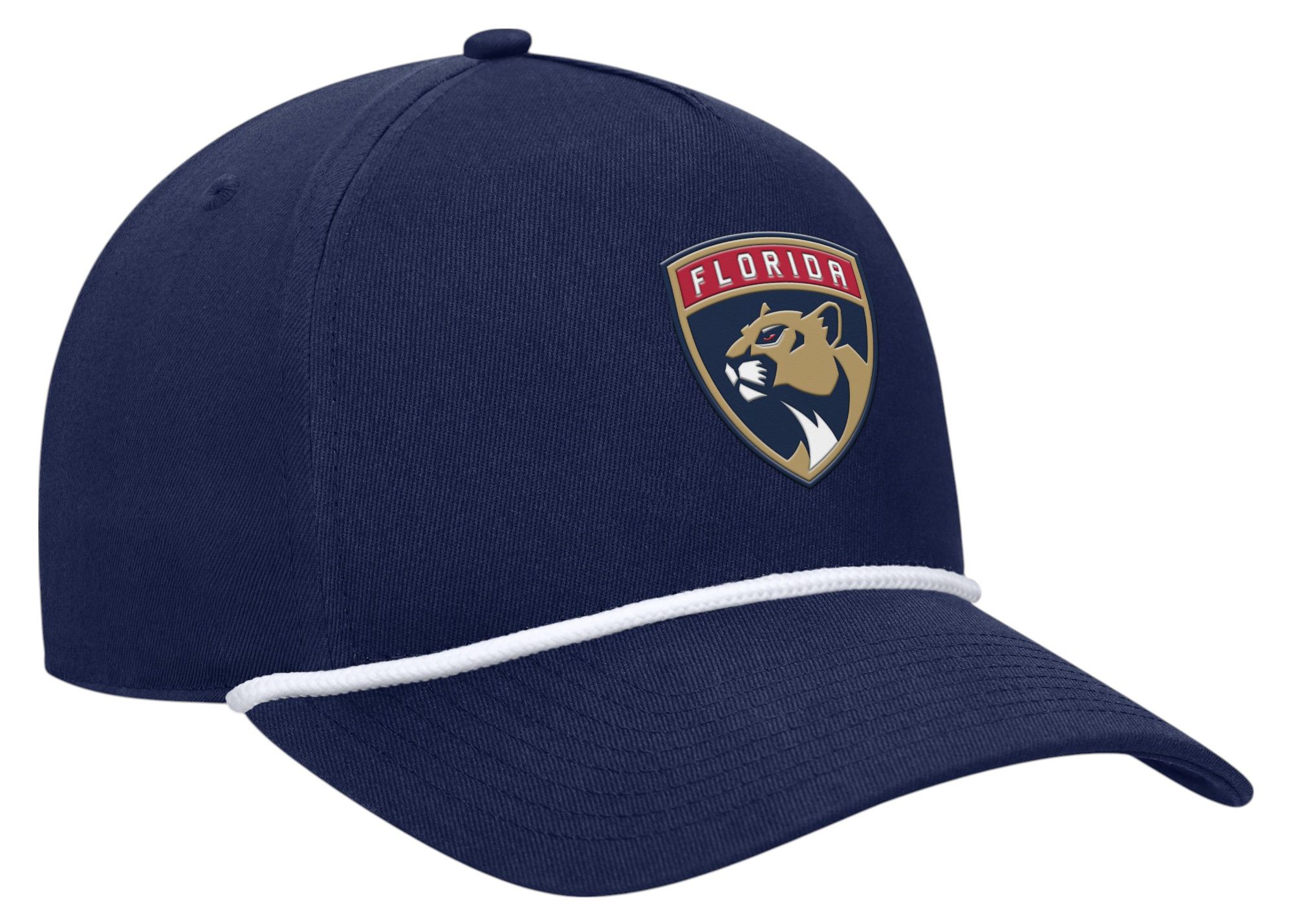 NHL Adult Florida Panthers Navy Rope Structured Adjustable Hat product image