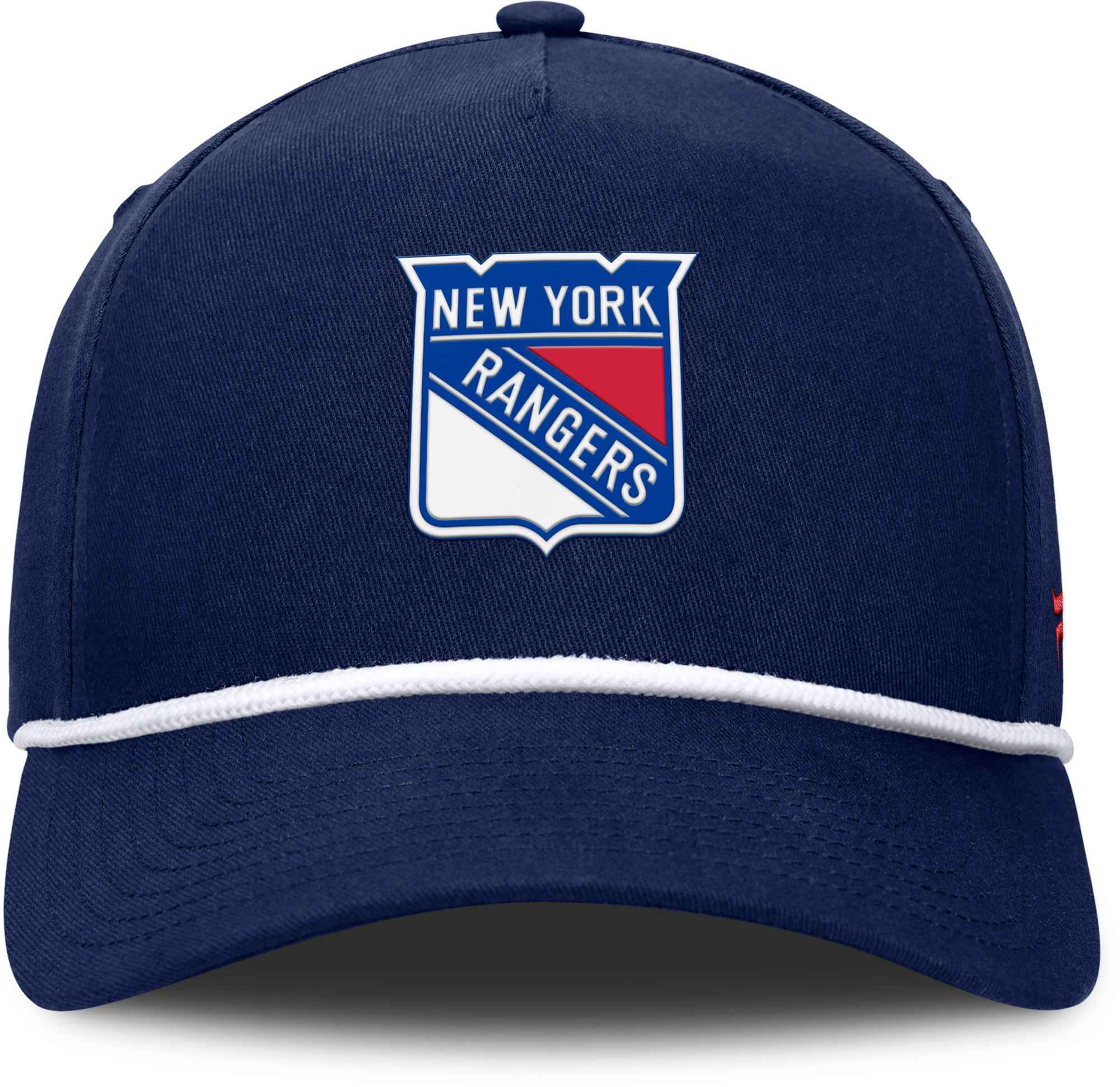 NHL Adult New York Rangers Navy Rope Structured Adjustable Hat product image