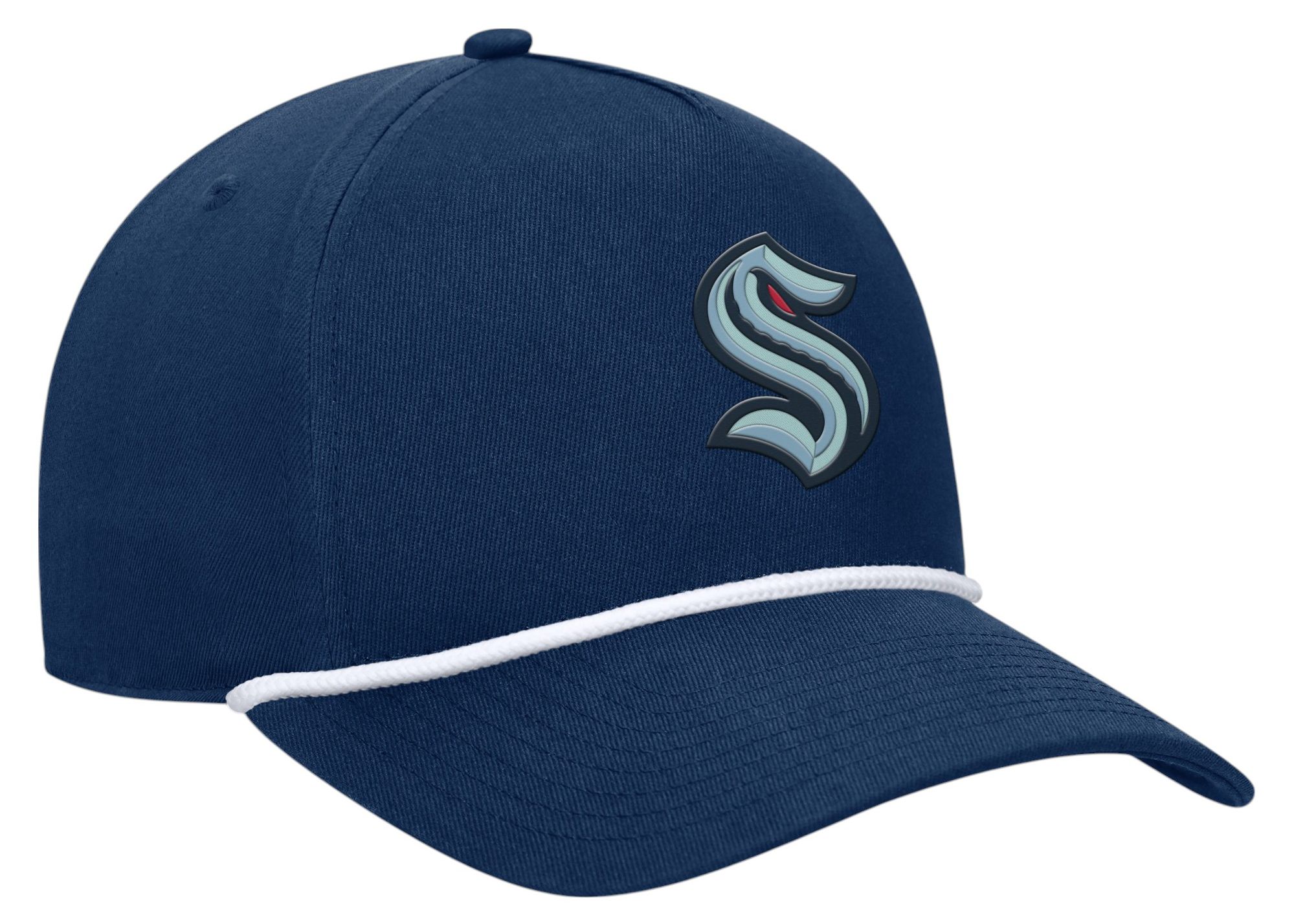 NHL Adult Seattle Kraken Navy Rope Structured Adjustable Hat product image