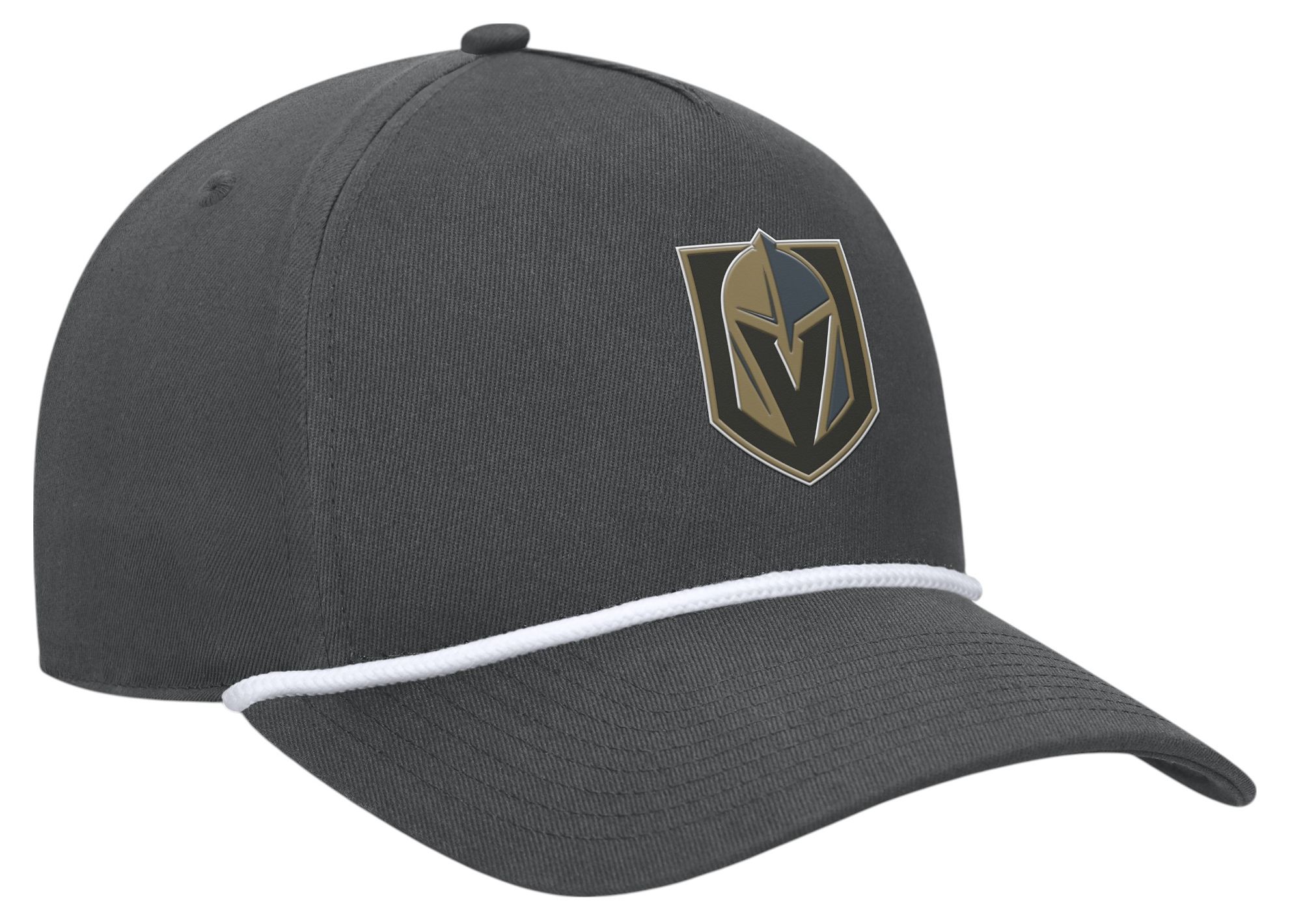 NHL Adult Vegas Golden Knights Grey Rope Structured Adjustable Hat product image