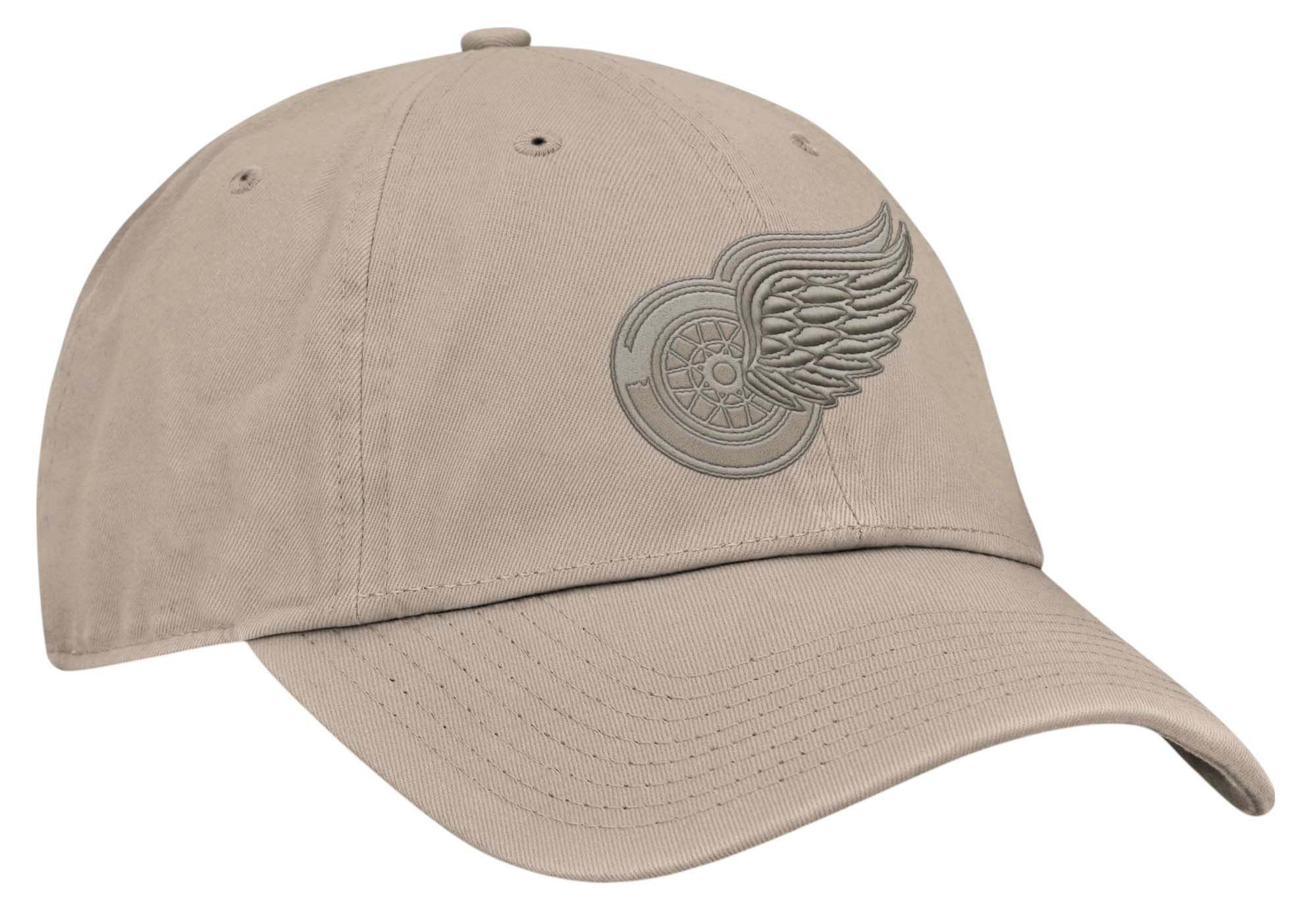 NHL Men's Detroit Red Wings Cream Unstructured Adjustable Hat product image