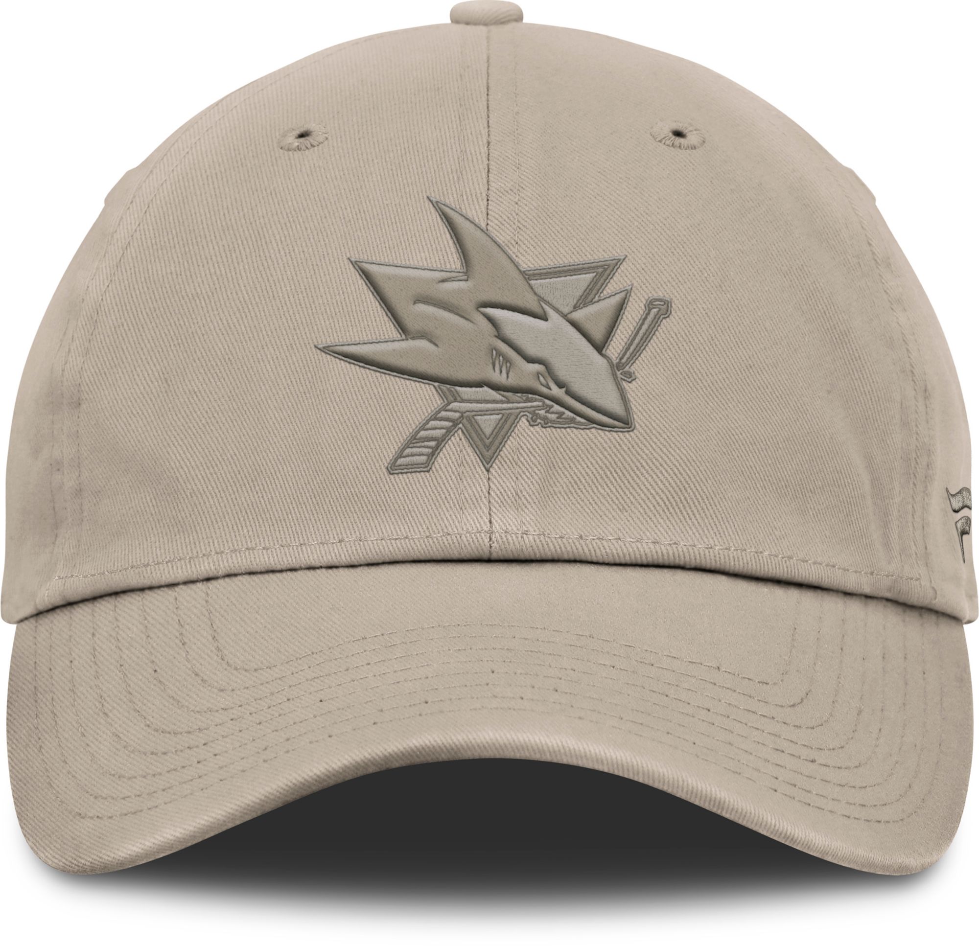 NHL Men's San Jose Sharks Cream Unstructured Adjustable Hat product image