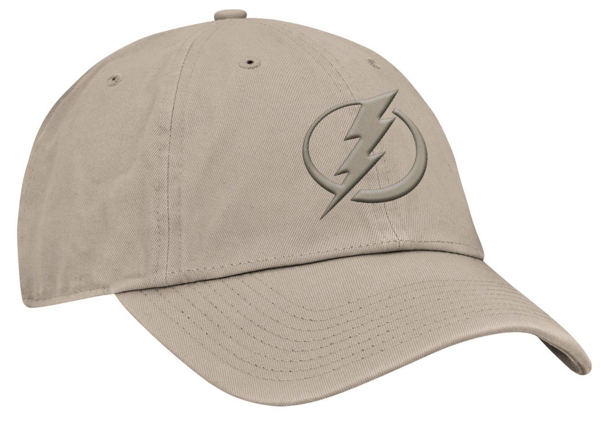 NHL Men's Tampa Bay Lightning Cream Unstructured Adjustable Hat product image