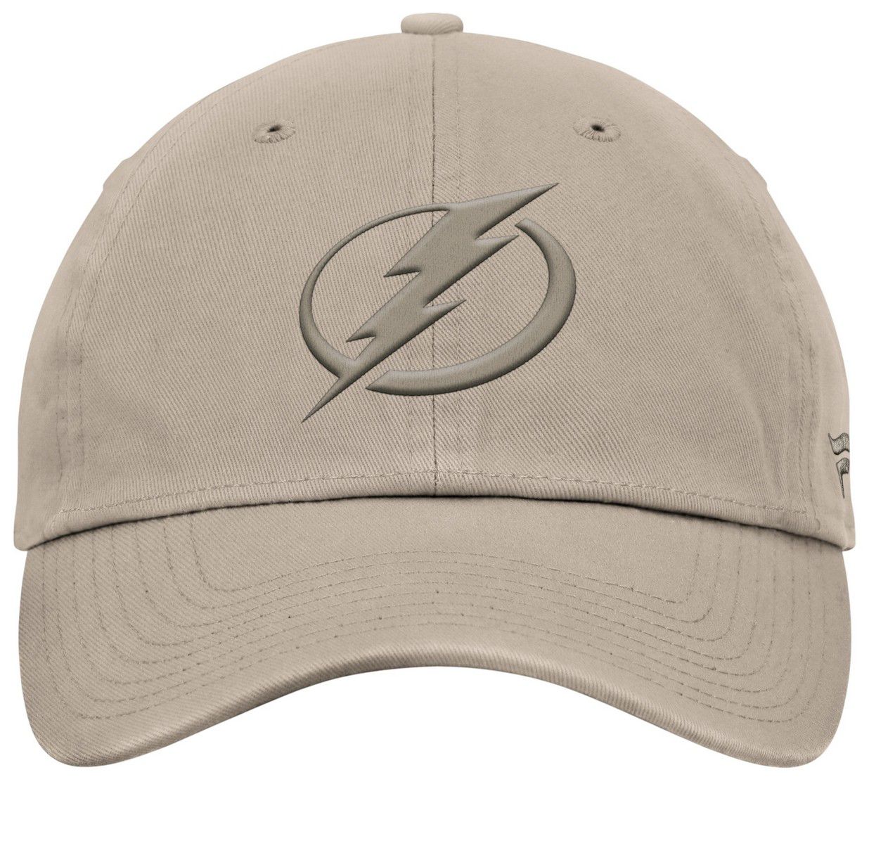 NHL Men's Tampa Bay Lightning Cream Unstructured Adjustable Hat product image