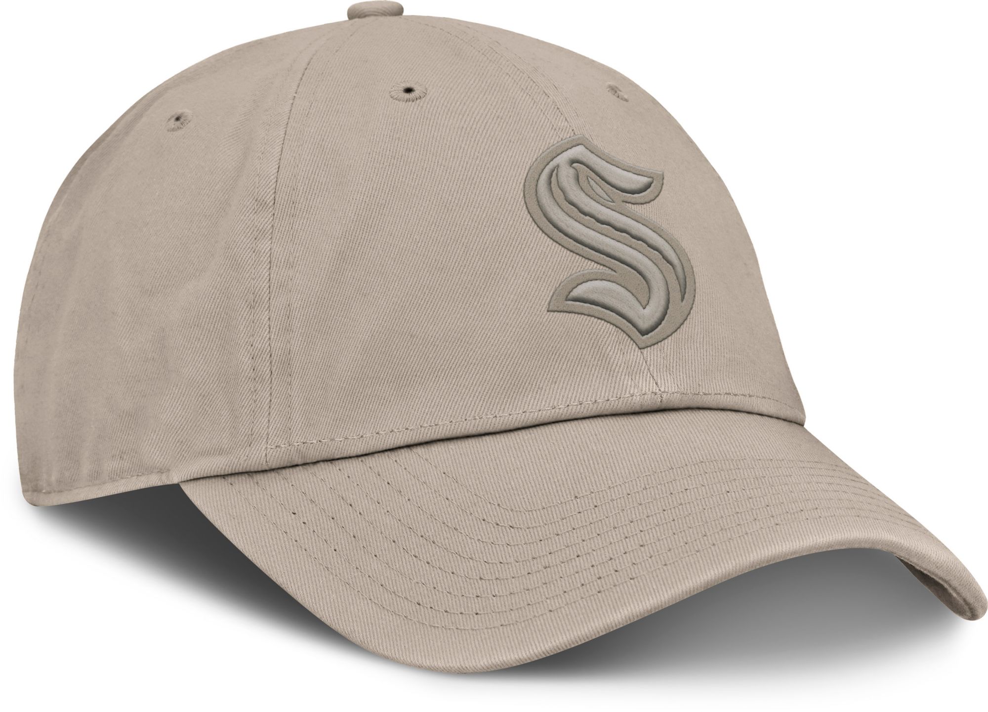 NHL Men's Seattle Kraken Cream Unstructured Adjustable Hat product image