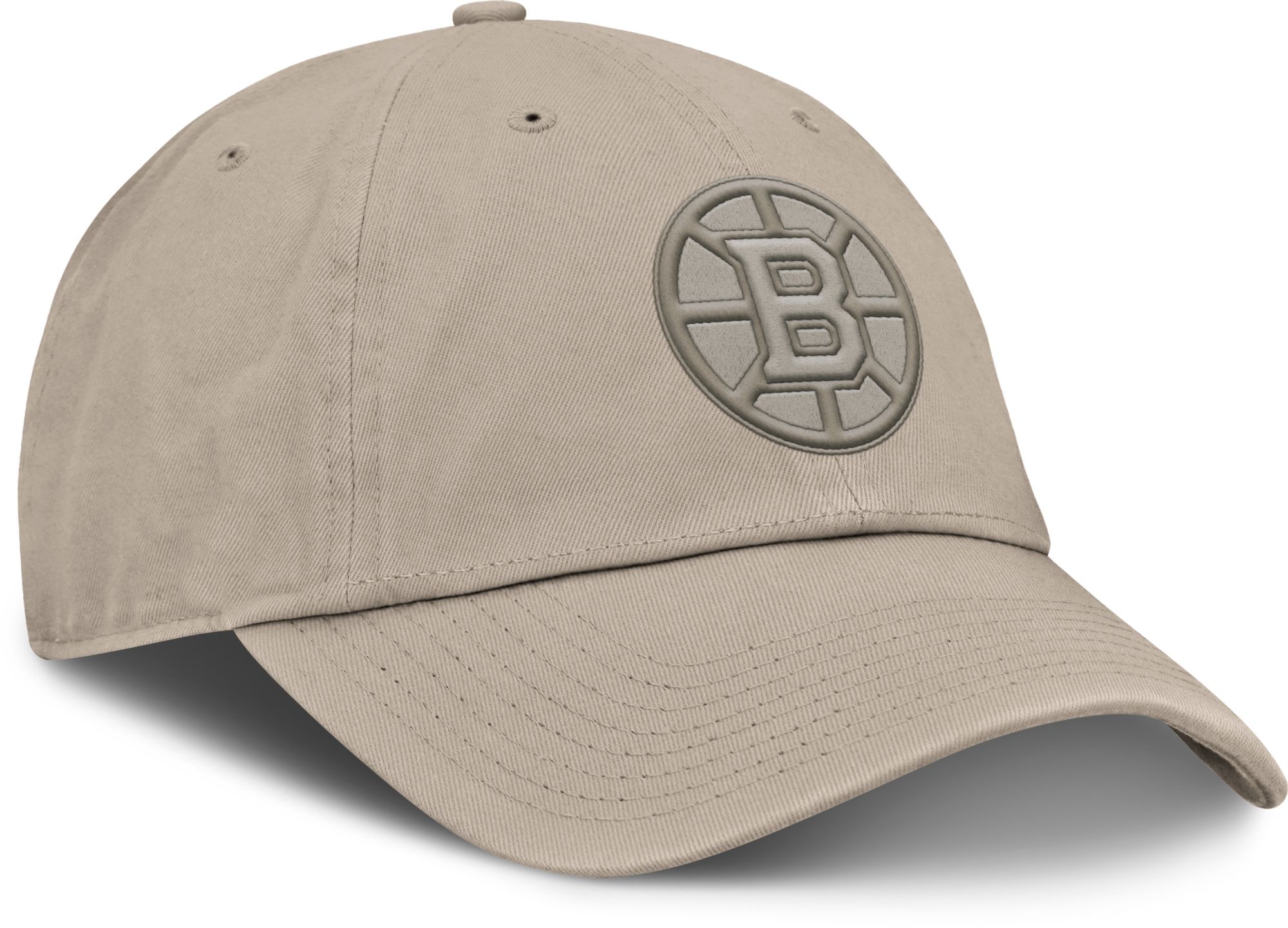 NHL Men's Boston Bruins Cream Unstructured Adjustable Hat product image
