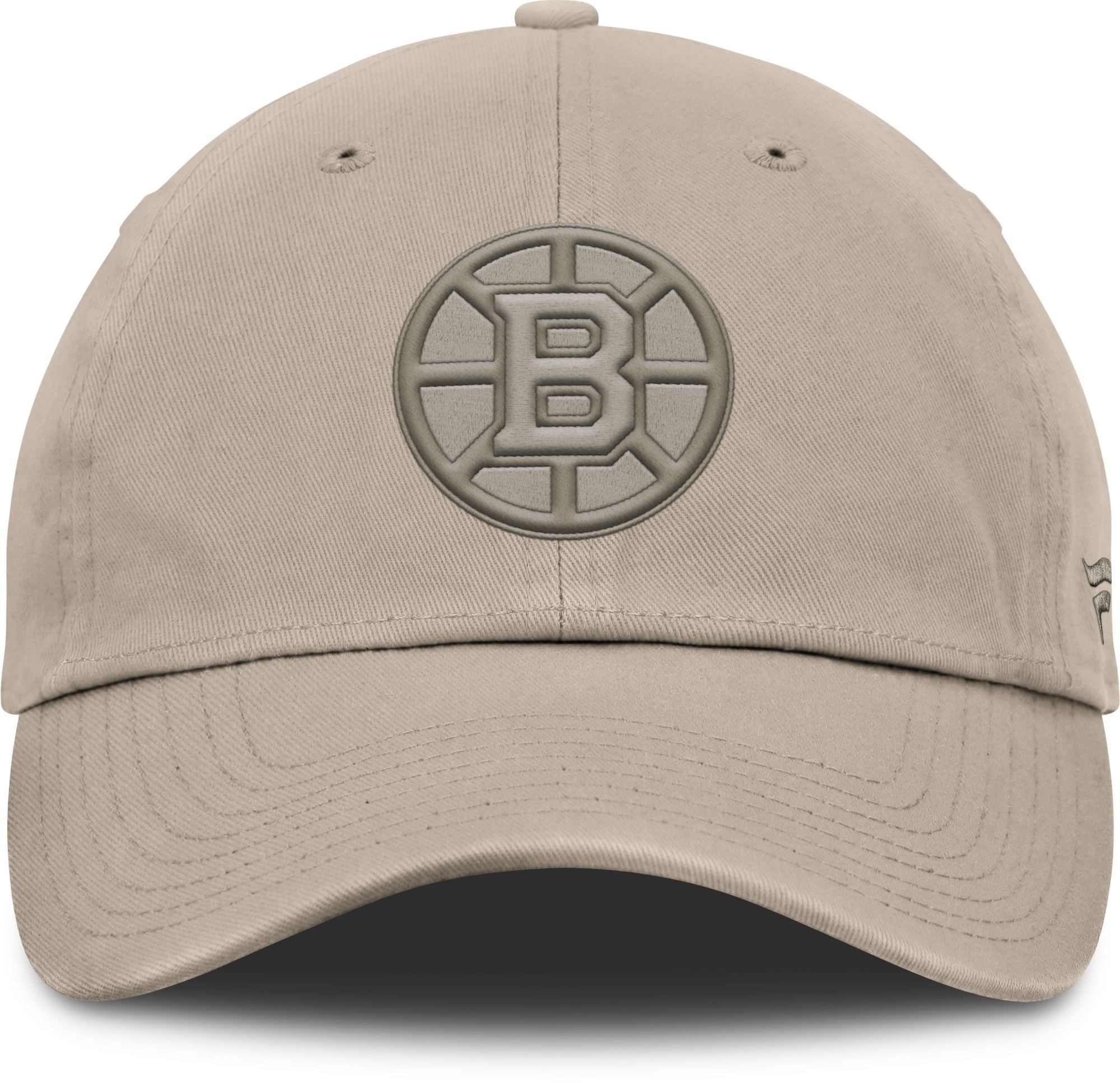 NHL Men's Boston Bruins Cream Unstructured Adjustable Hat product image