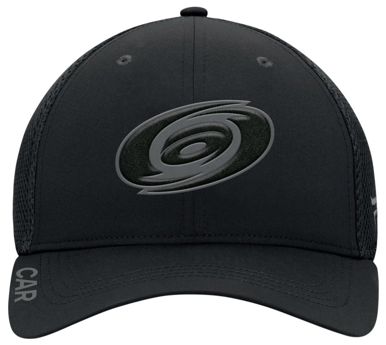 NHL Men's Carolina Hurricanes Black Structured Flexfit Hat product image