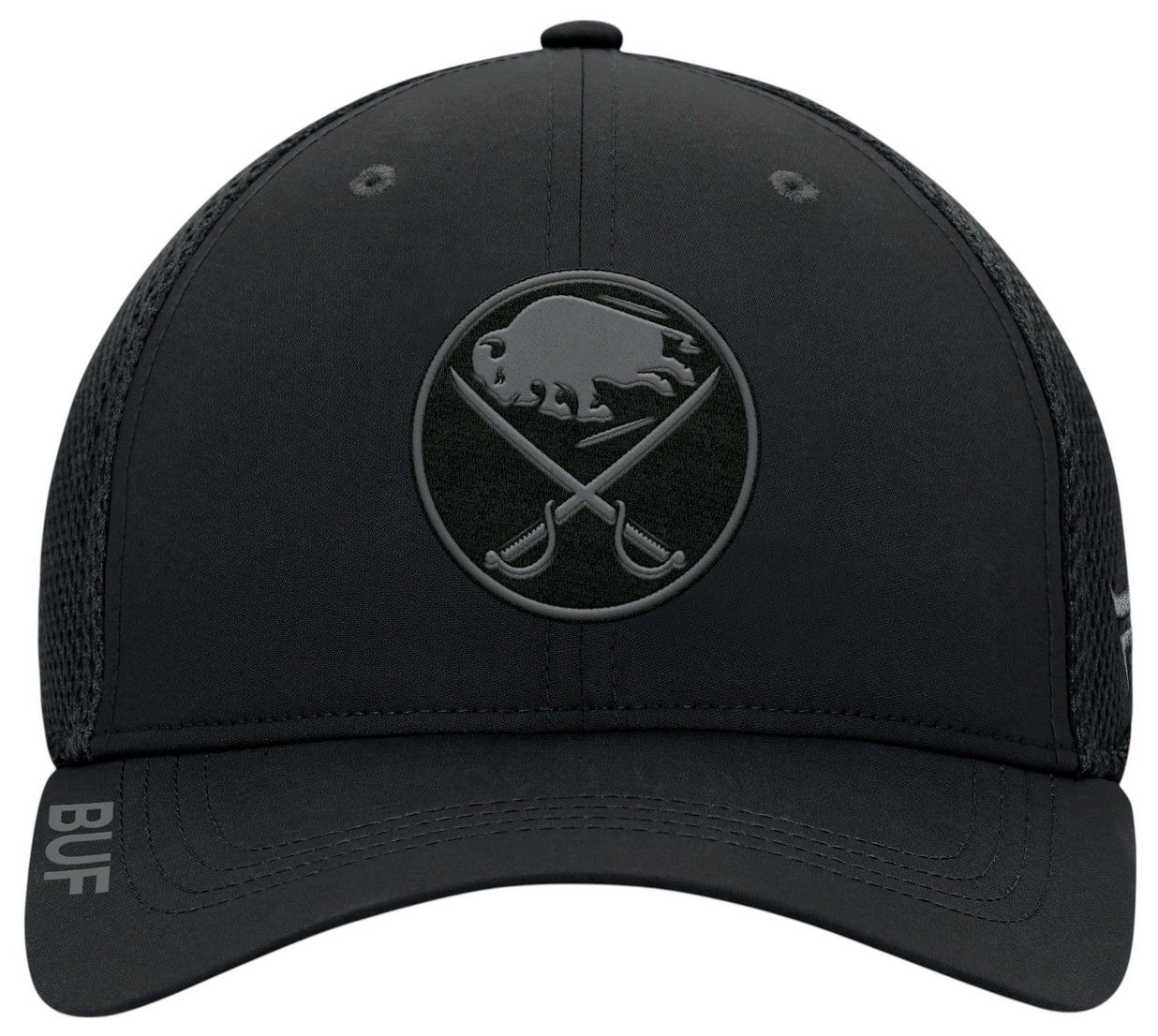 NHL Men's Buffalo Sabres Black Structured Flexfit Hat product image