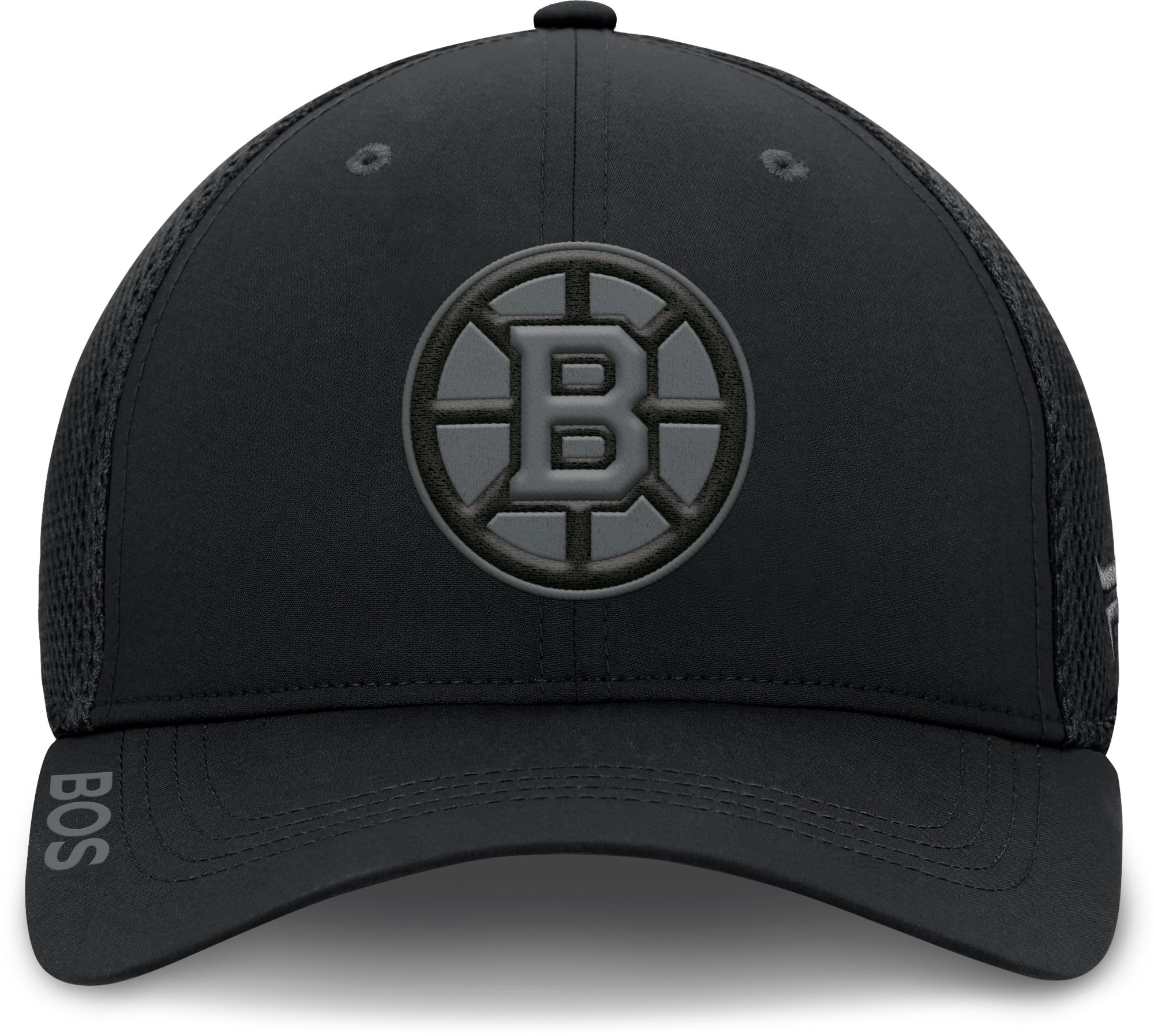 NHL Men's Boston Bruins Black Structured Flexfit Hat product image