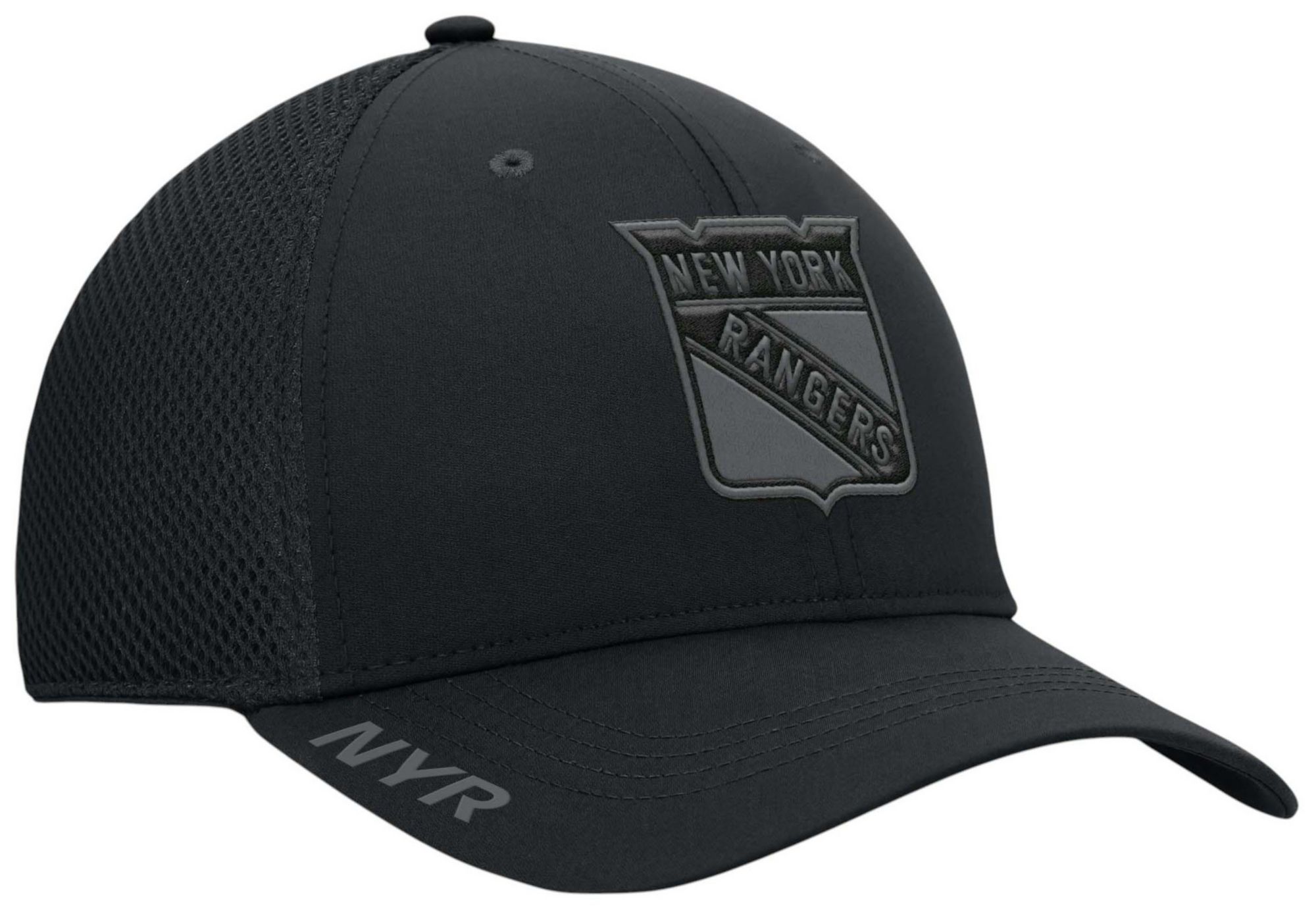 NHL Men's New York Rangers Black Structured Flexfit Hat product image