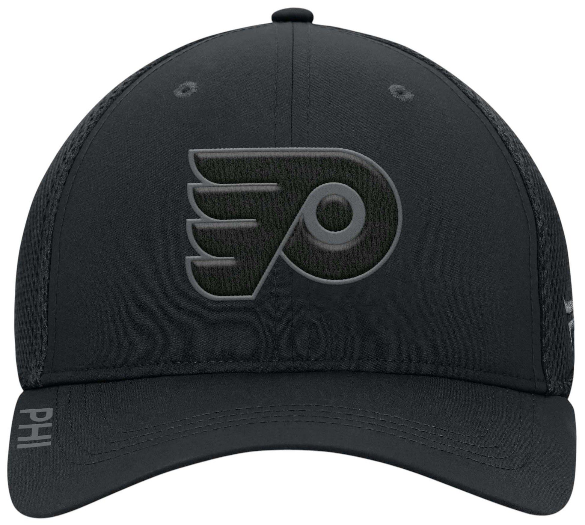 NHL Men's Philadelphia Flyers Black Structured Flexfit Hat product image