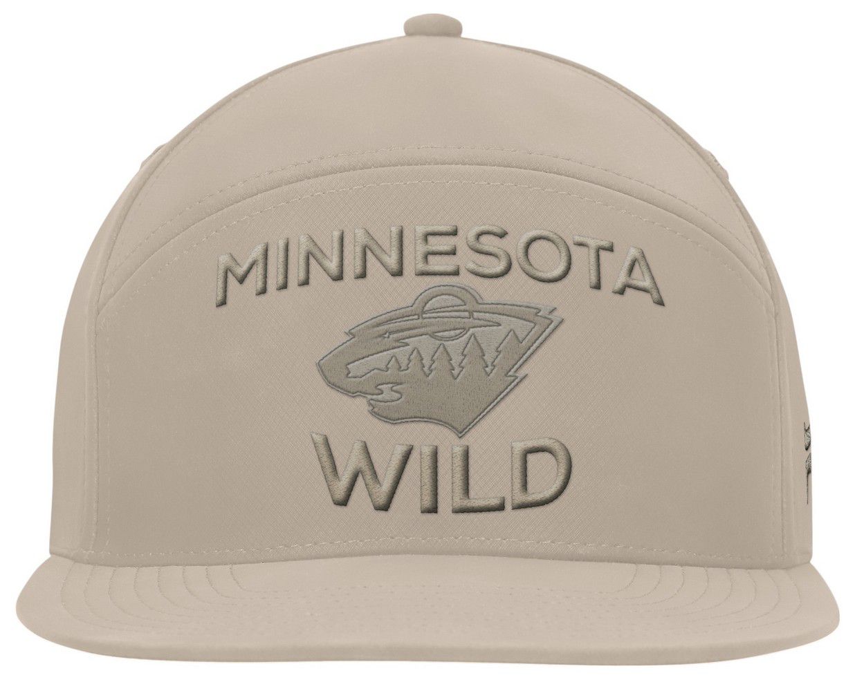 NHL Men's Minnesota Wild Cream Structured Adjustable Hat product image