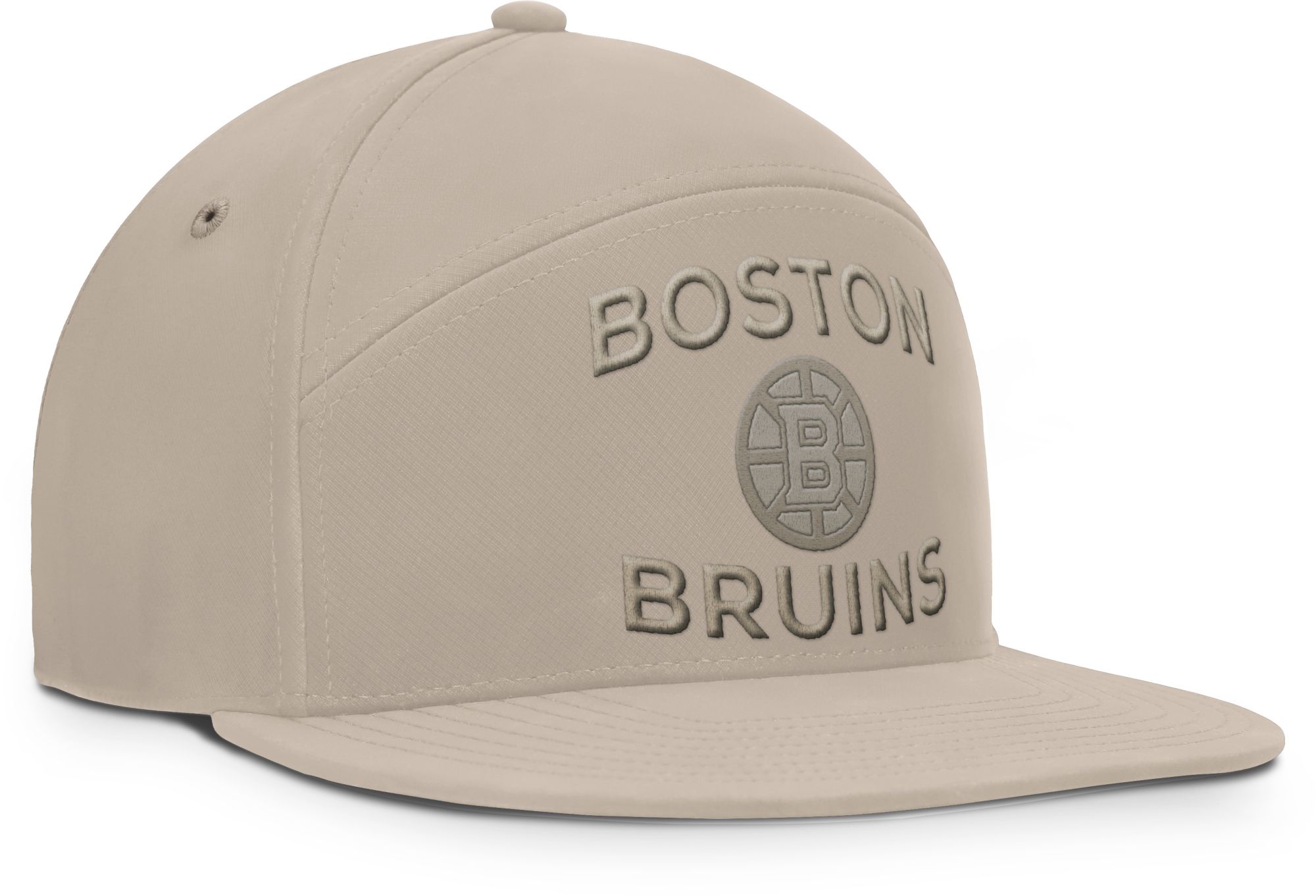NHL Men's Boston Bruins Cream Structured Adjustable Hat product image