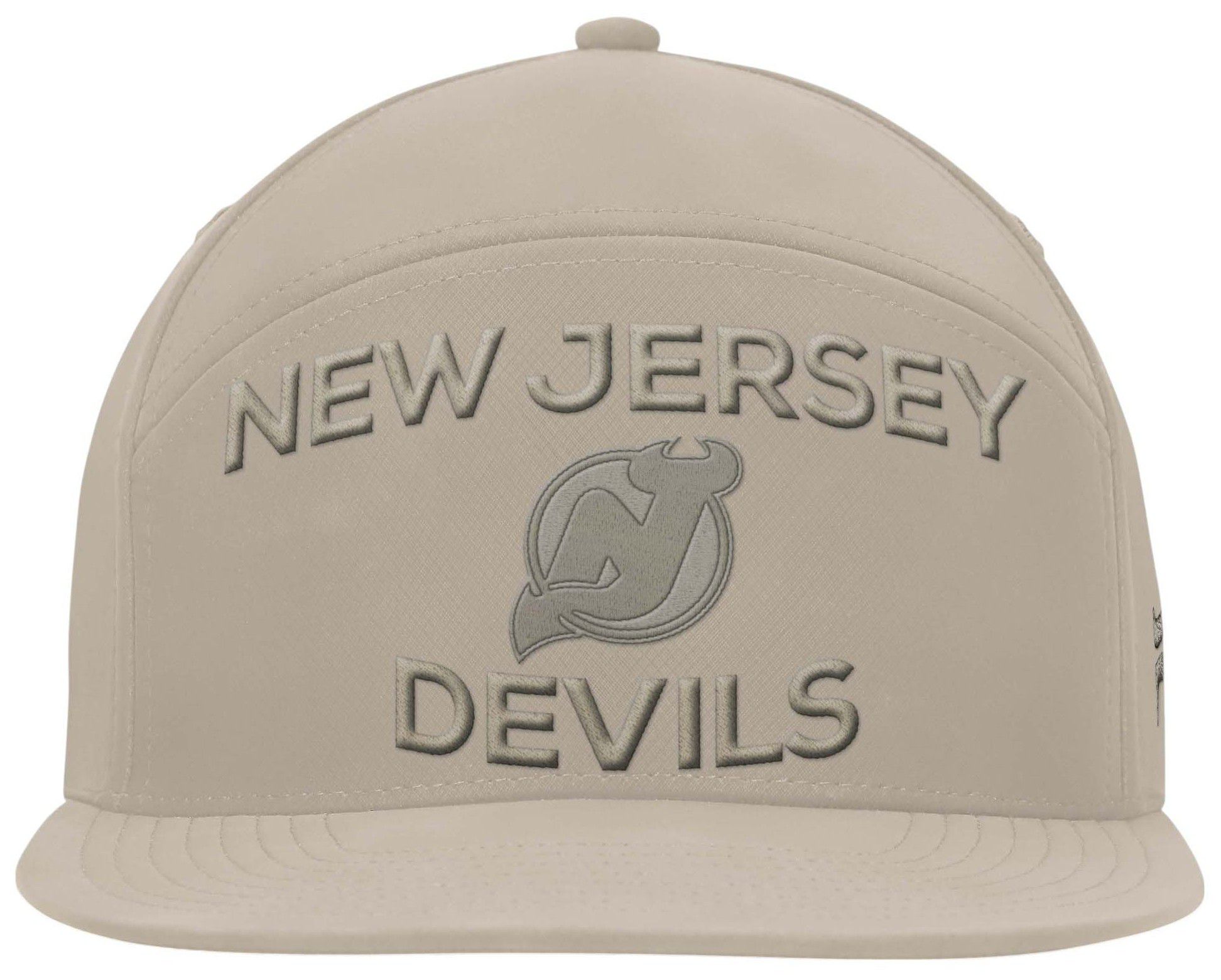 NHL Men's New Jersey Devils Cream Structured Adjustable Hat product image