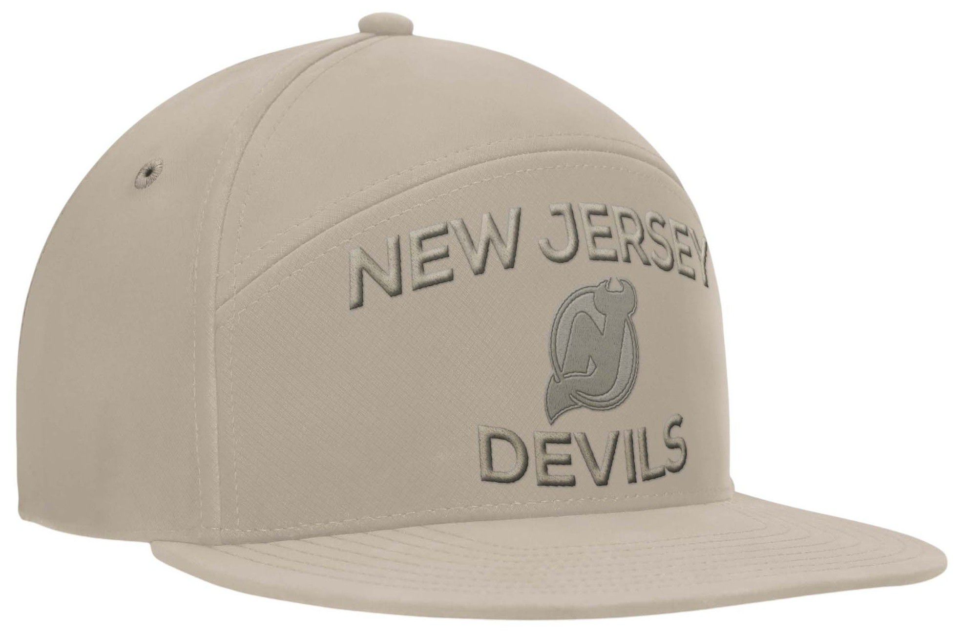 NHL Men's New Jersey Devils Cream Structured Adjustable Hat product image