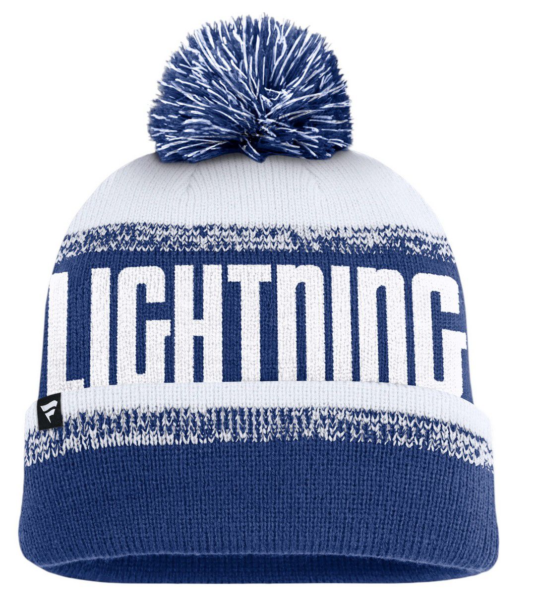 NHL Adult Tampa Bay Lightning Blue Thrive Pom Knit Beanie product image