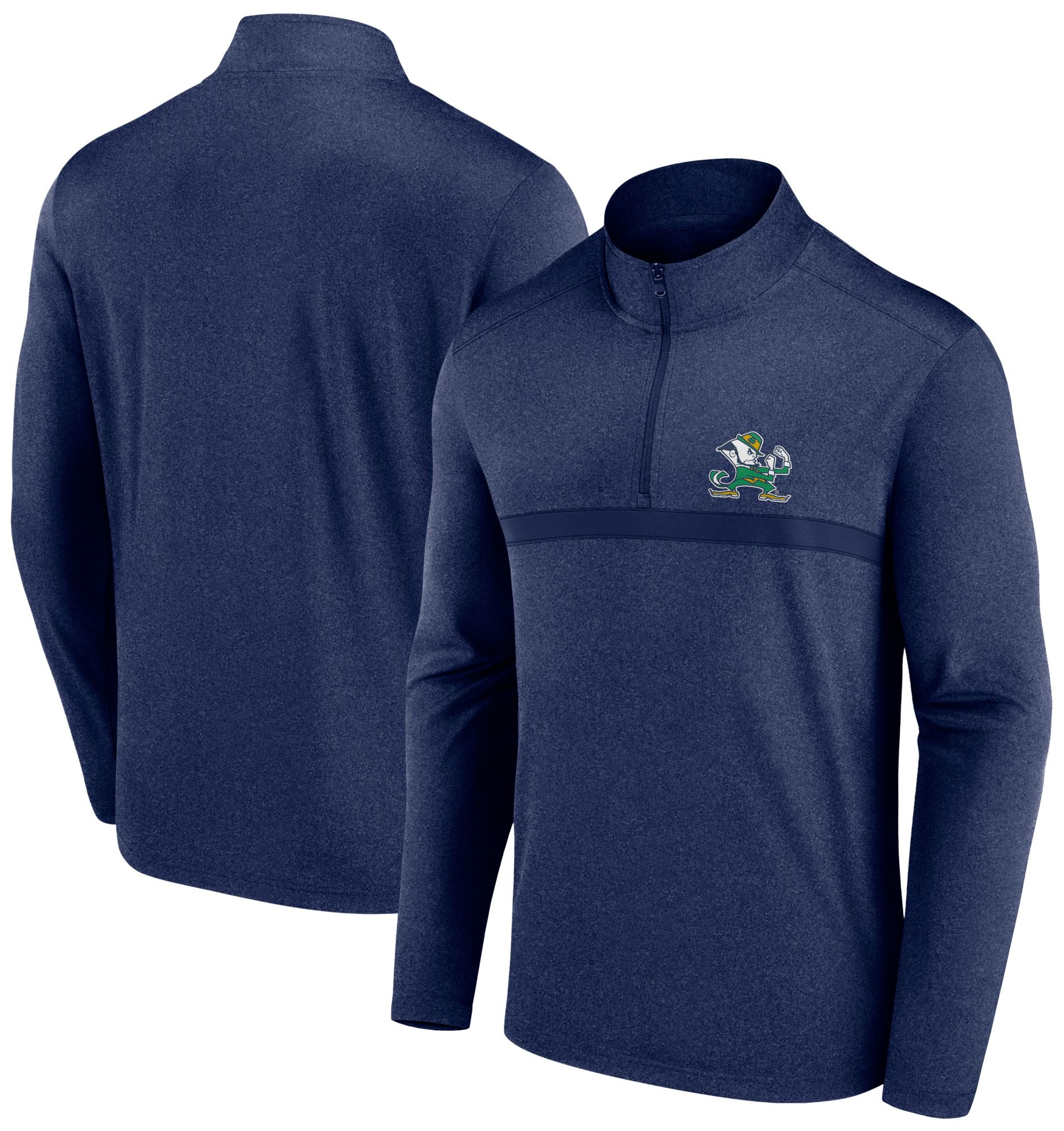 Logo Athletic Men's Notre Dame Fighting Irish Navy Head to Head Quarter-Zip product image