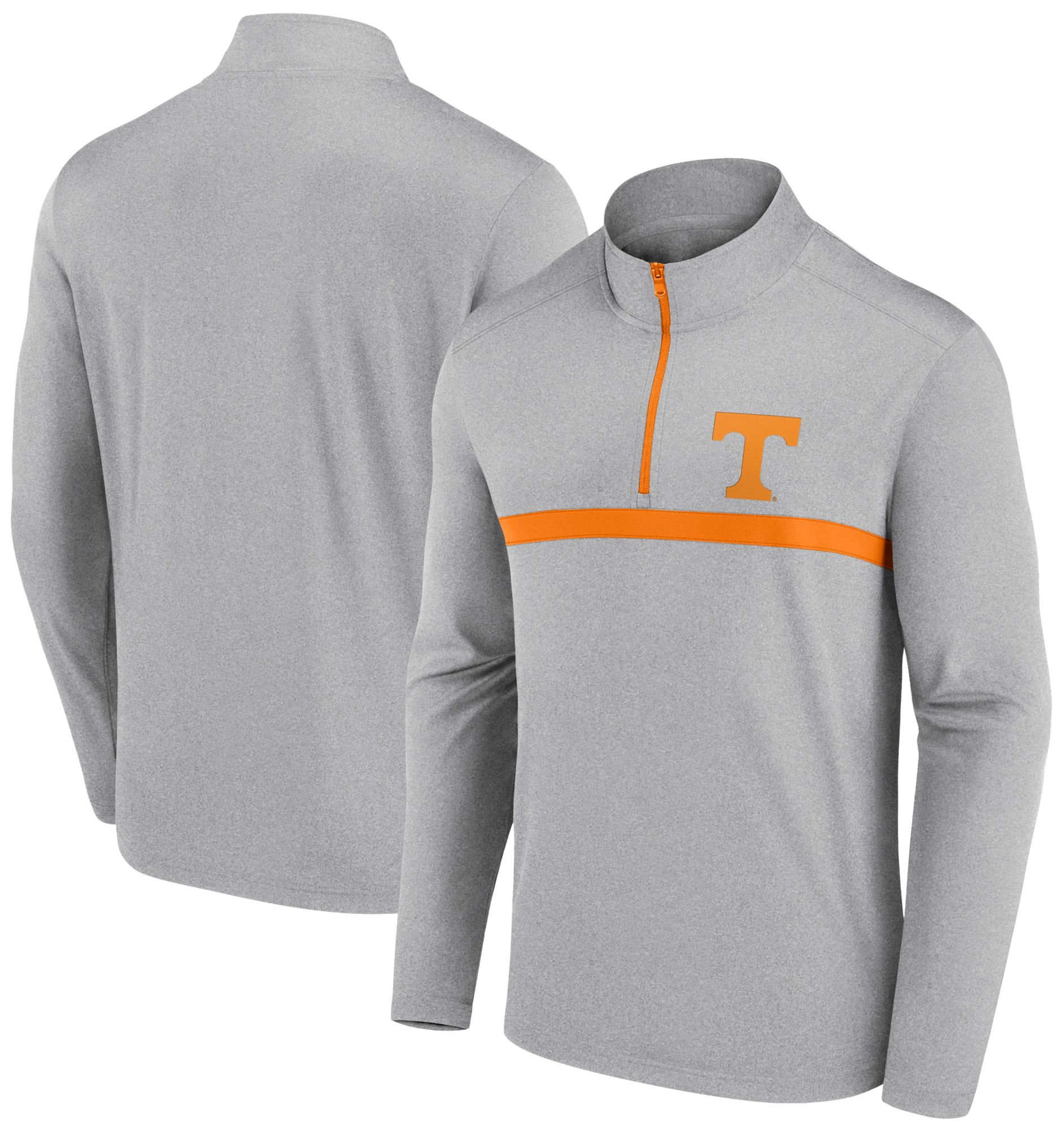Logo Athletic Men's Tennessee Volunteers Grey Head to Head Quarter-Zip product image
