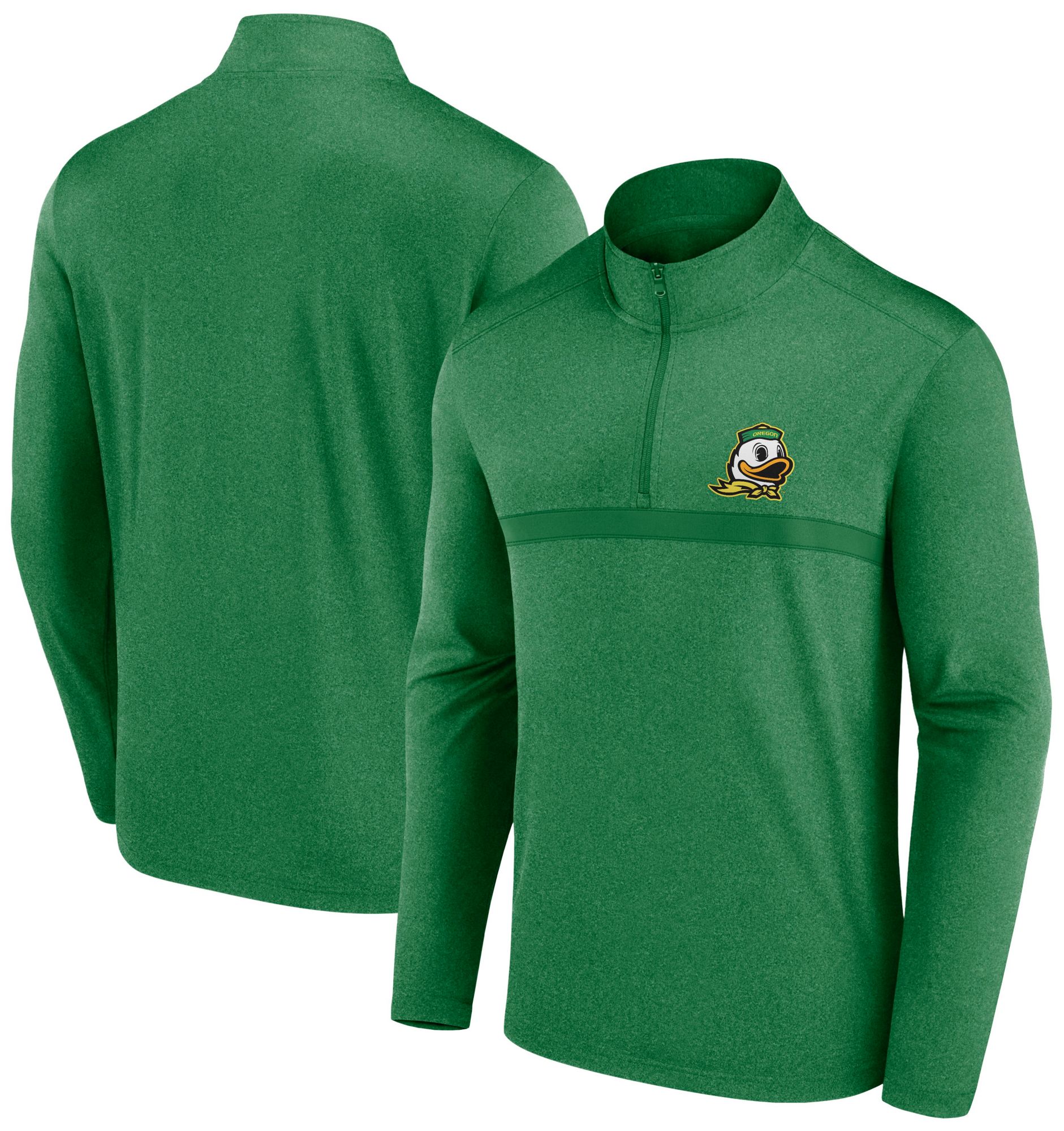Logo Athletic Men's Oregon Ducks Green Head to Head Quarter-Zip product image