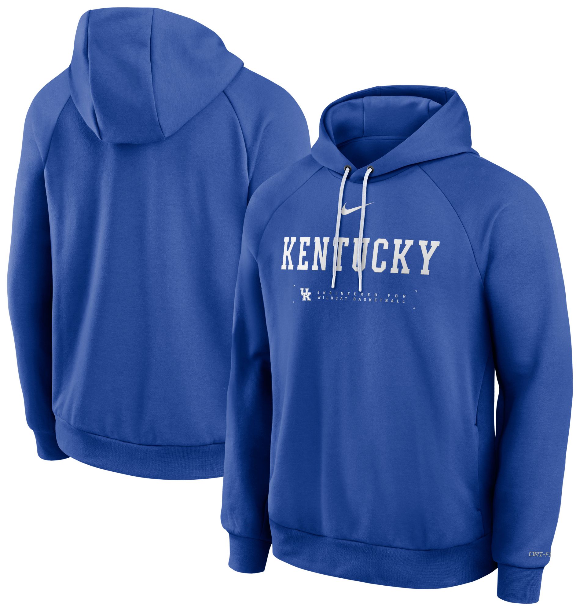 Nike Men's Kentucky Wildcats Game Royal Courtside Practice Hoodie product image