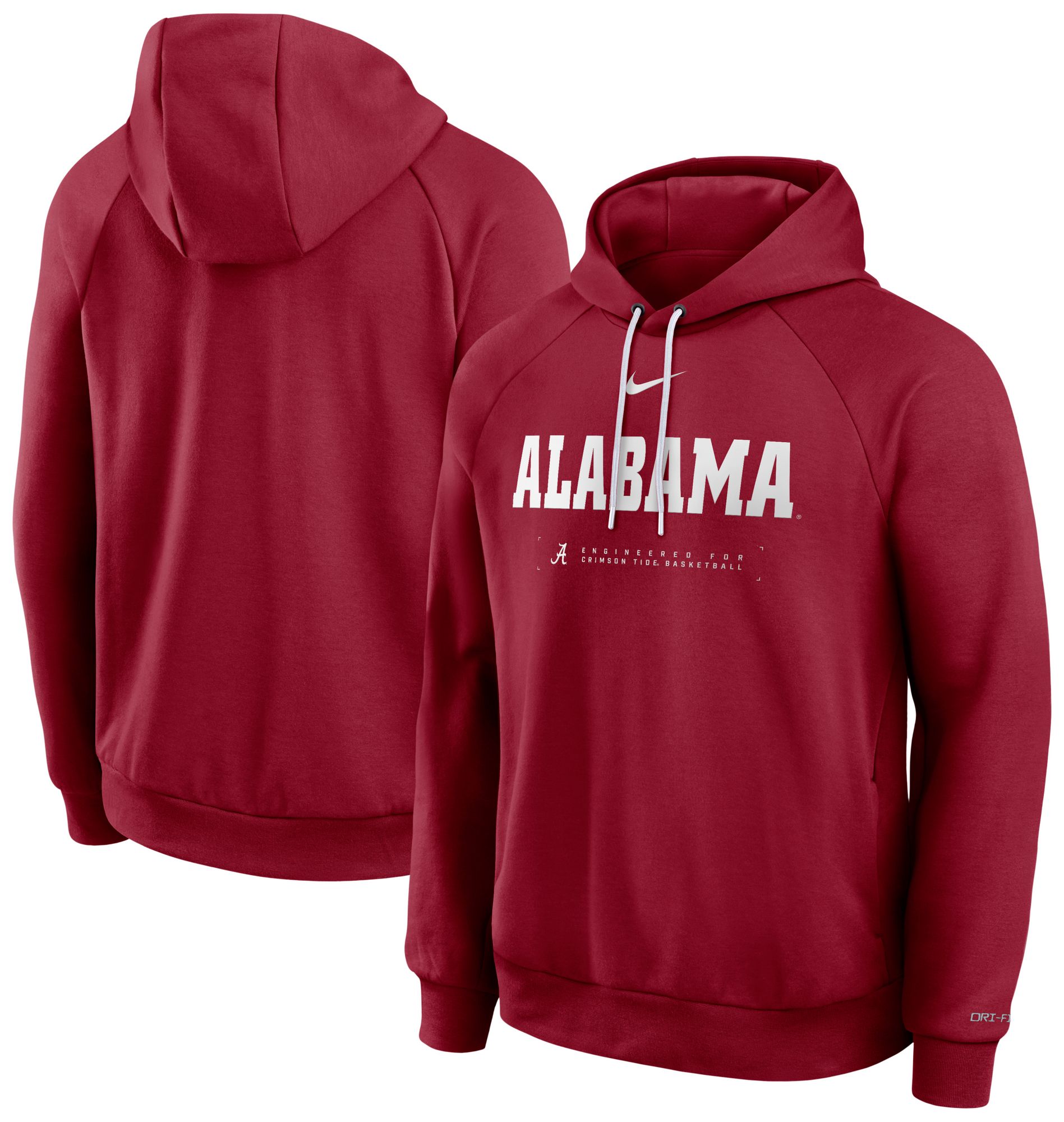 Nike Men's Alabama Crimson Tide Team Crimson Courtside Practice Hoodie product image