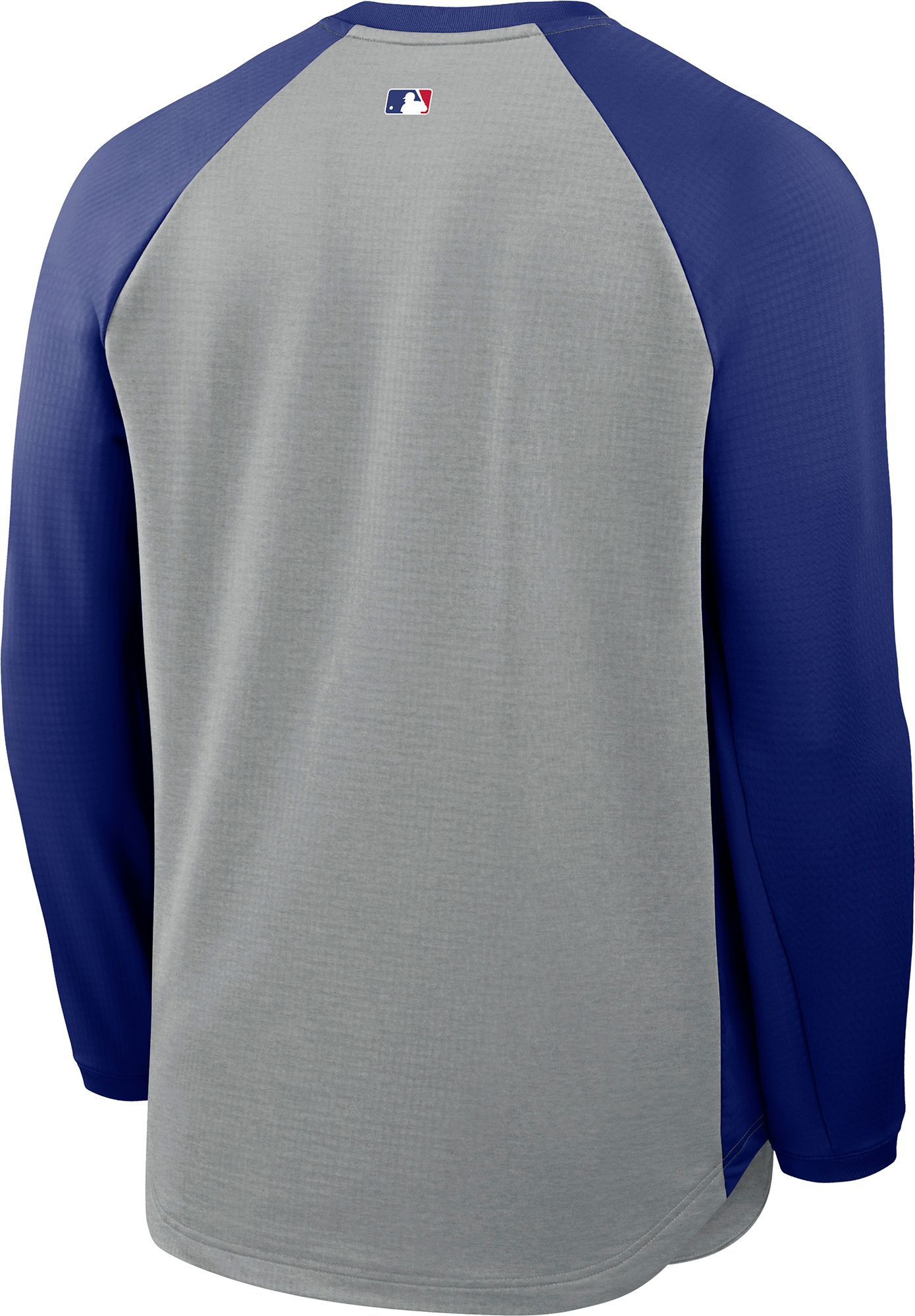 Nike Men's Los Angeles Dodgers Orange Authentic Collection Midweight Crewneck Sweatshirt product image