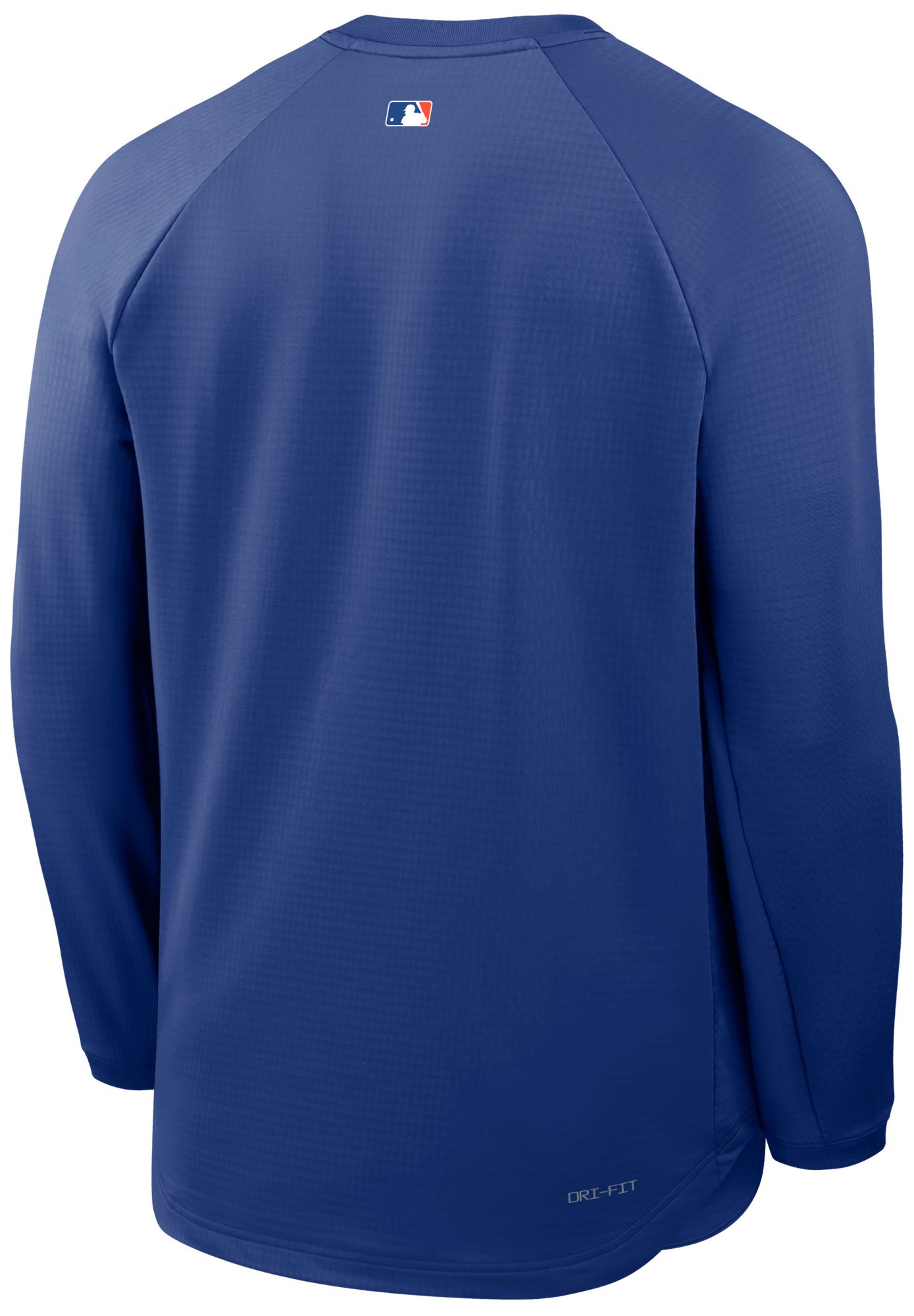 Nike Men's New York Mets Navy Authentic Collection Midweight Crewneck Sweatshirt product image