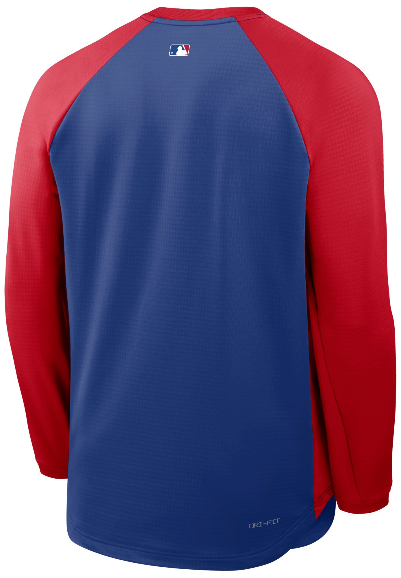 Nike Men's Philadelphia Phillies Red Authentic Collection Midweight Crewneck Sweatshirt product image