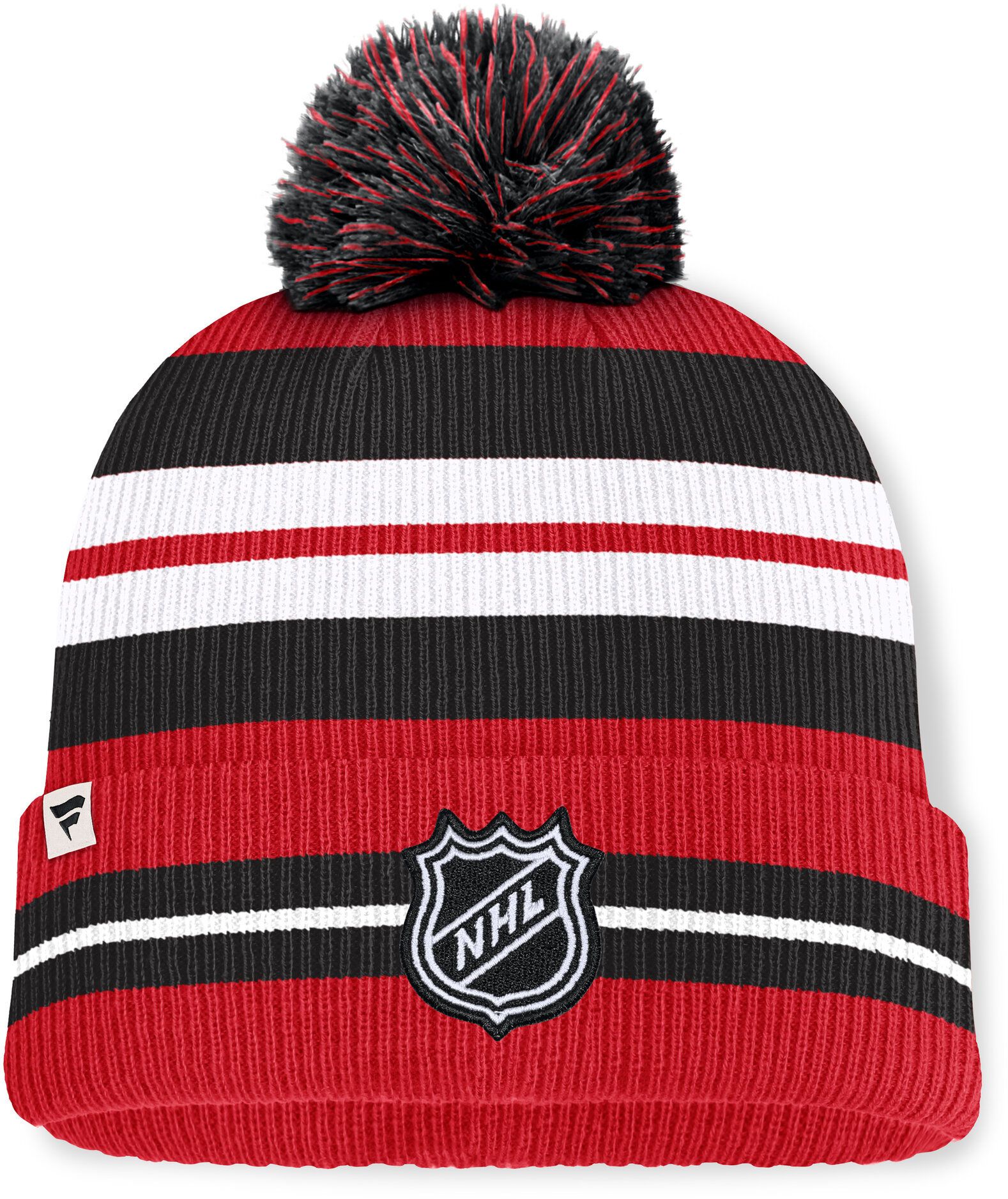 NHL Adult New Jersey Devils Red Pom Beanie product image