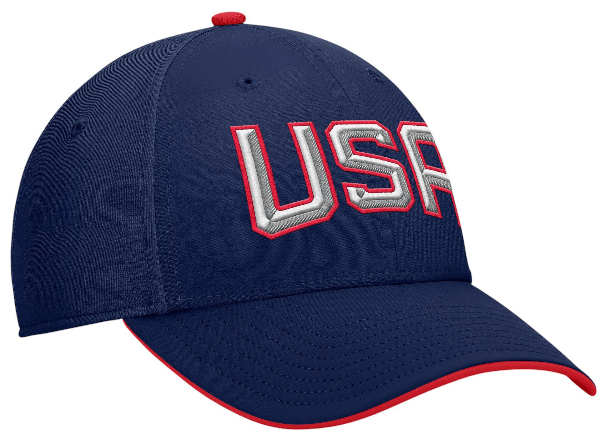 NHL Adult U.S.A. 4 Nations Face-Off Navy Flex Fit Hat product image