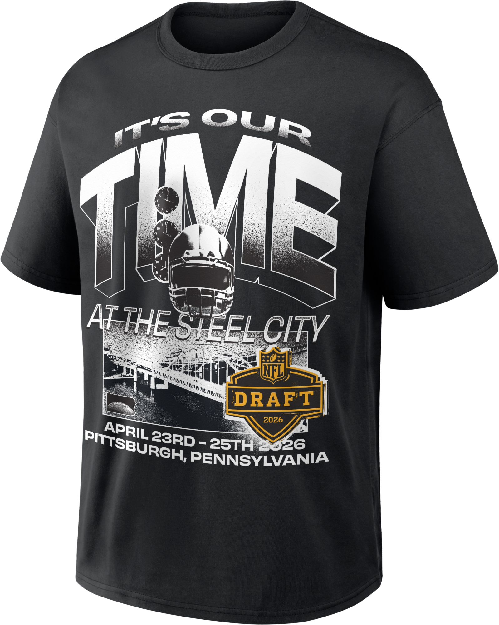 Nike Men's 2026 NFL Draft Our Team Max90 Black T-Shirt product image