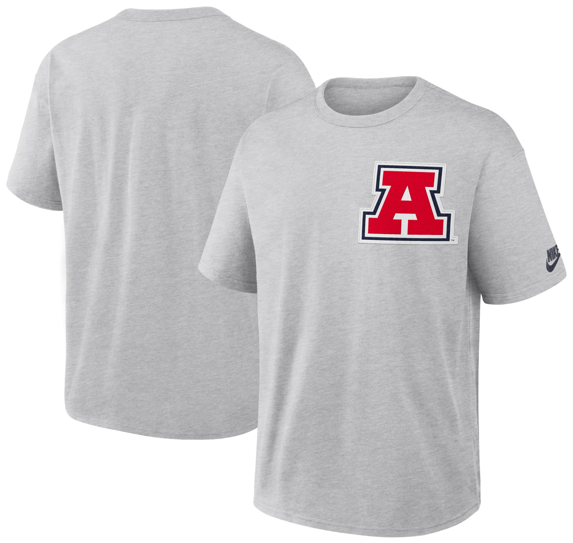 Nike Men's Arizona Wildcats Grey Heather Max90 Legacy T-Shirt