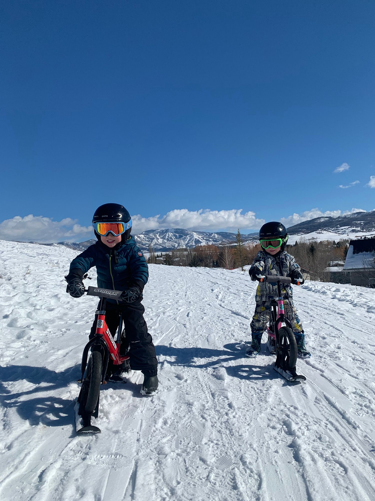 STRIDER 12" Snow Ski Set for Balance Bike product image